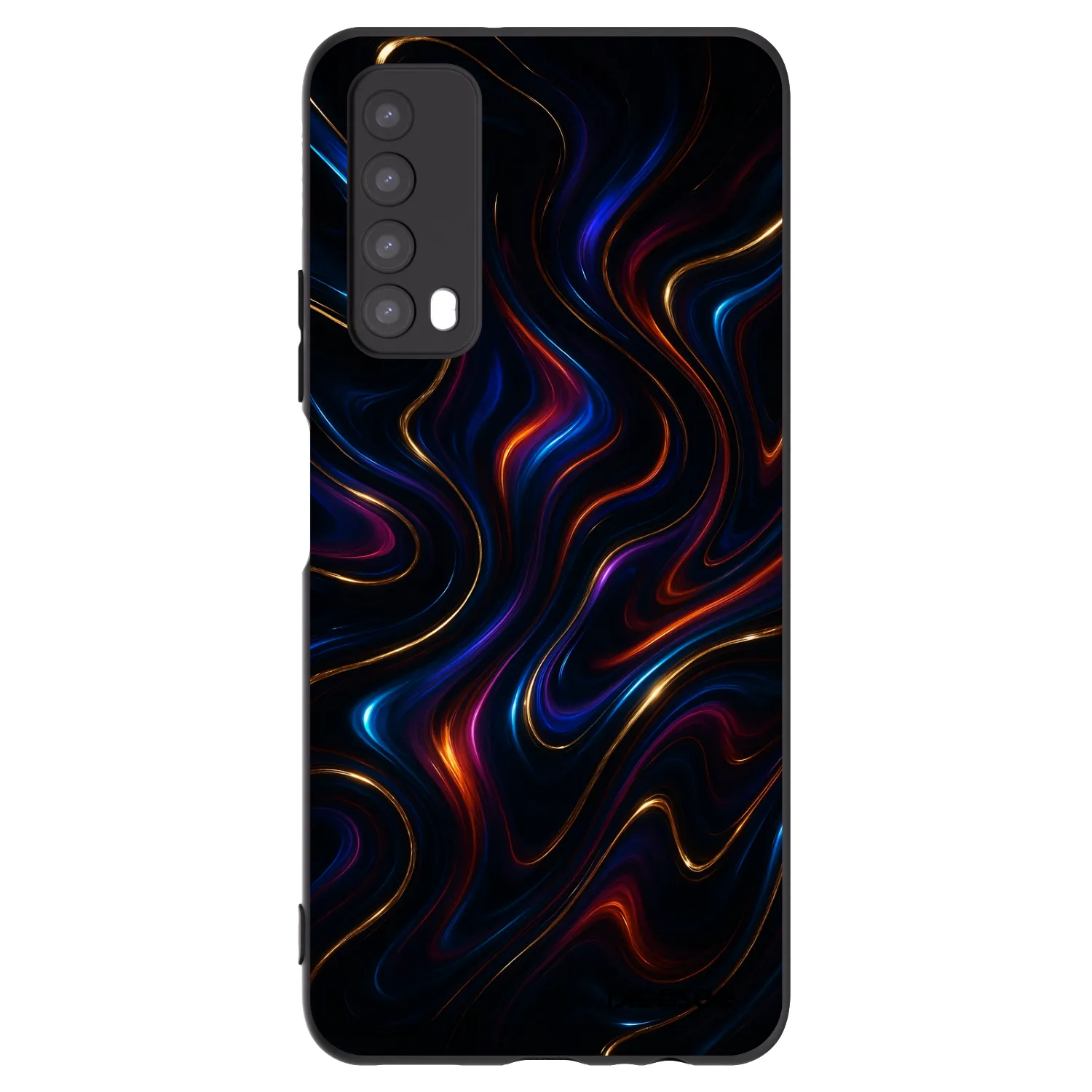 Picasee husă neagră din silicon pentru Huawei P Smart 2021 - Noir