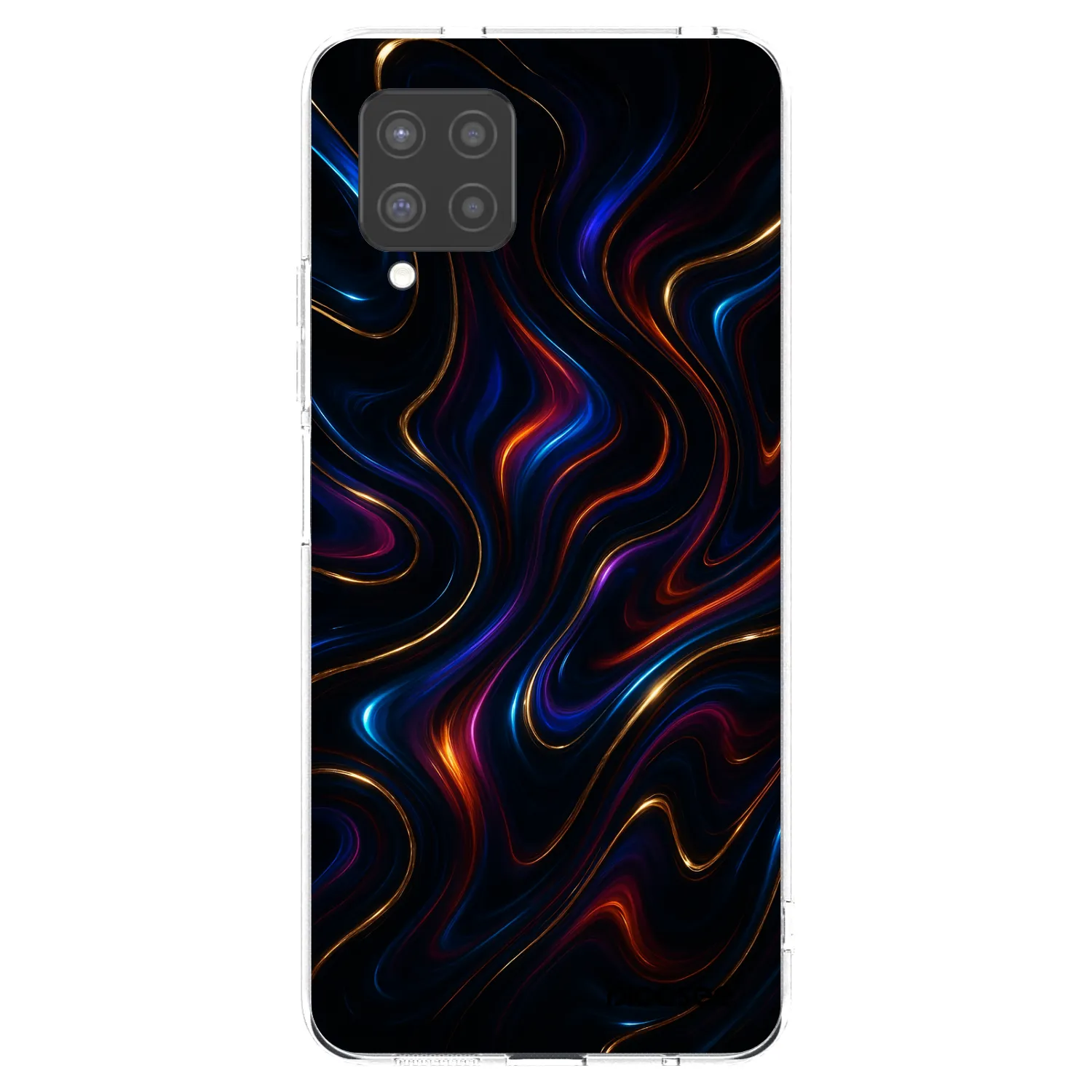 Picasee husă transparentă din silicon pentru Samsung Galaxy A42 A426B - Noir