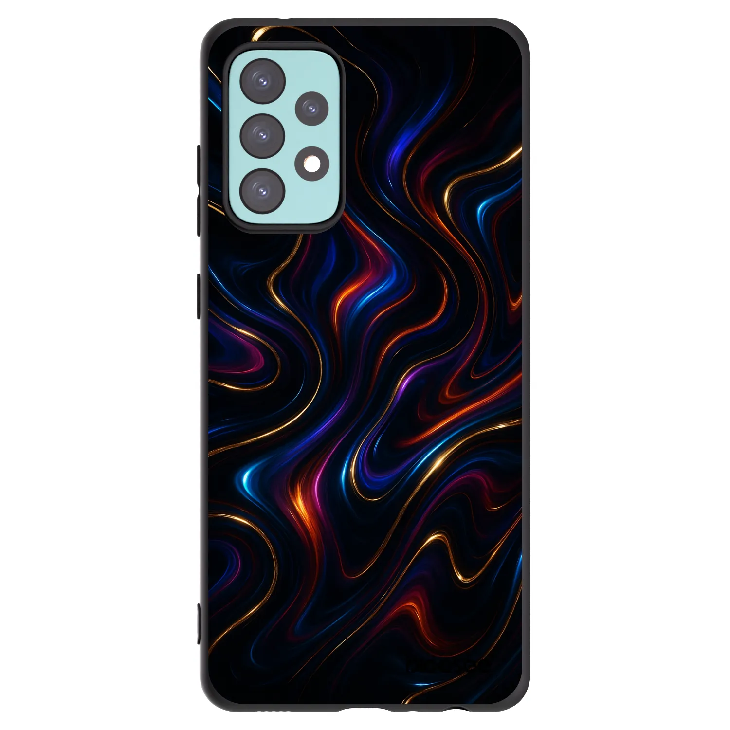 Picasee husă neagră din silicon pentru Samsung Galaxy A72 A725F - Noir