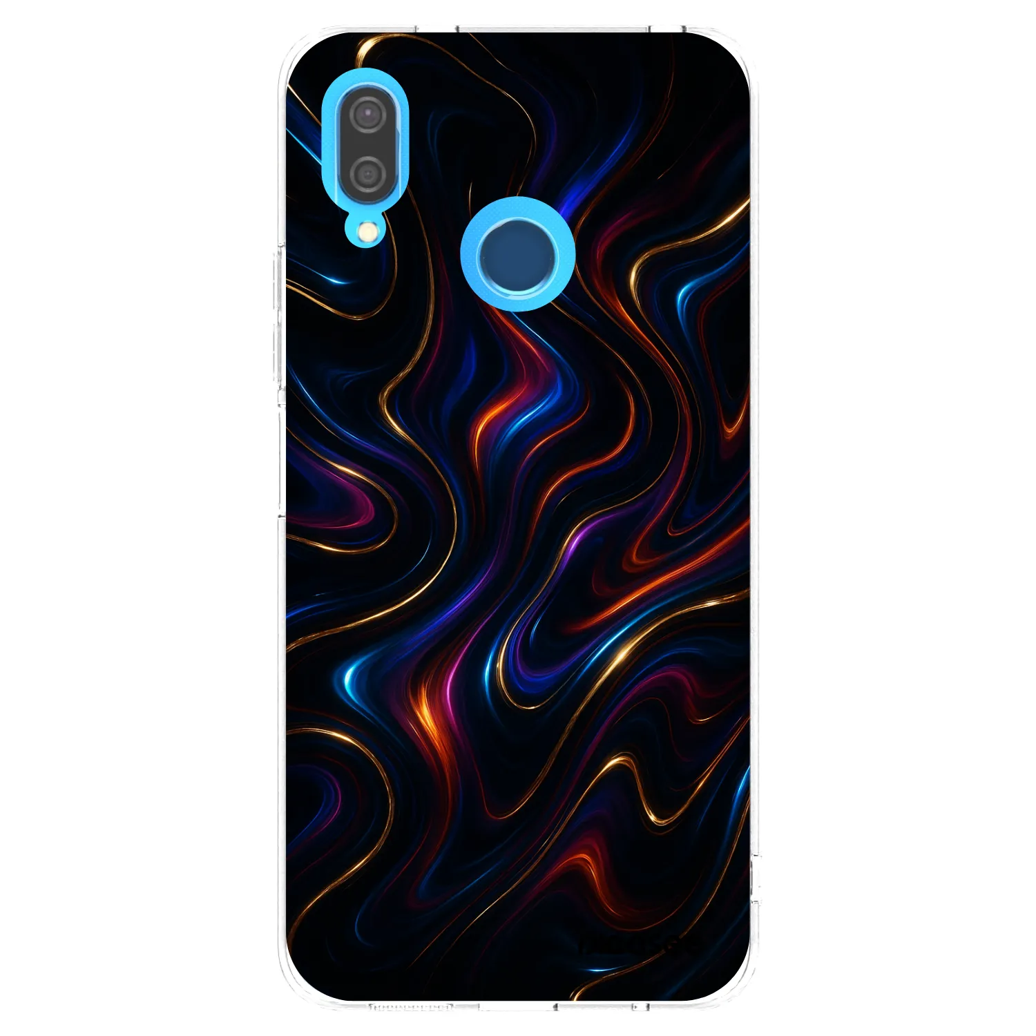 Picasee husă transparentă din silicon pentru Huawei P20 Lite - Noir