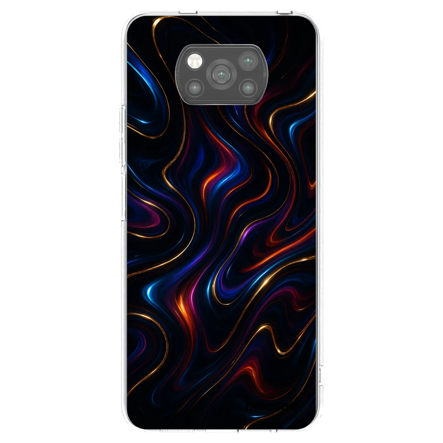 Picasee husă neagră din silicon pentru Xiaomi Poco X3 Pro - Noir