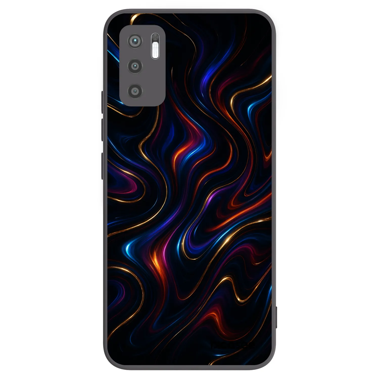 Picasee husă neagră din silicon pentru Xiaomi Redmi Note 10 5G - Noir