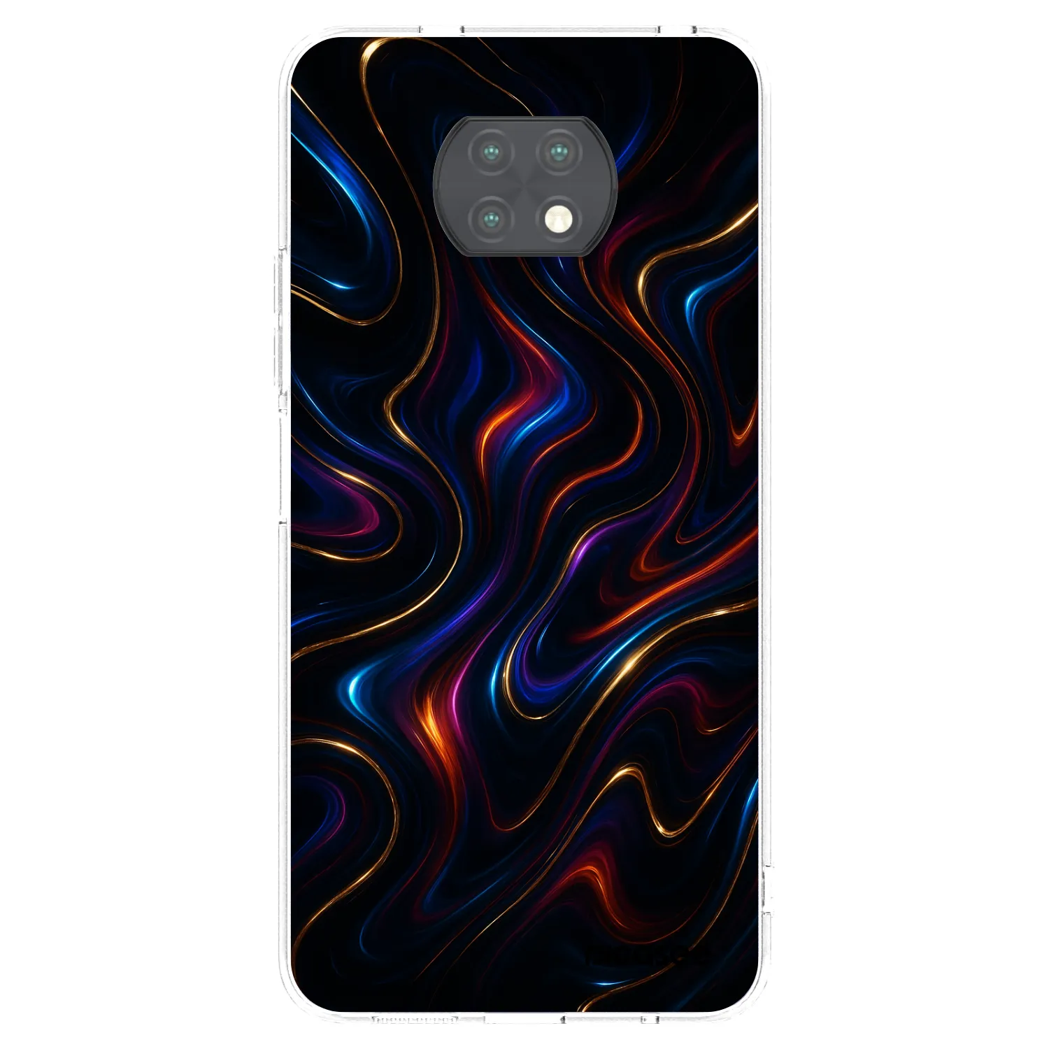 Picasee husă transparentă din silicon pentru Xiaomi Redmi Note 9T - Noir