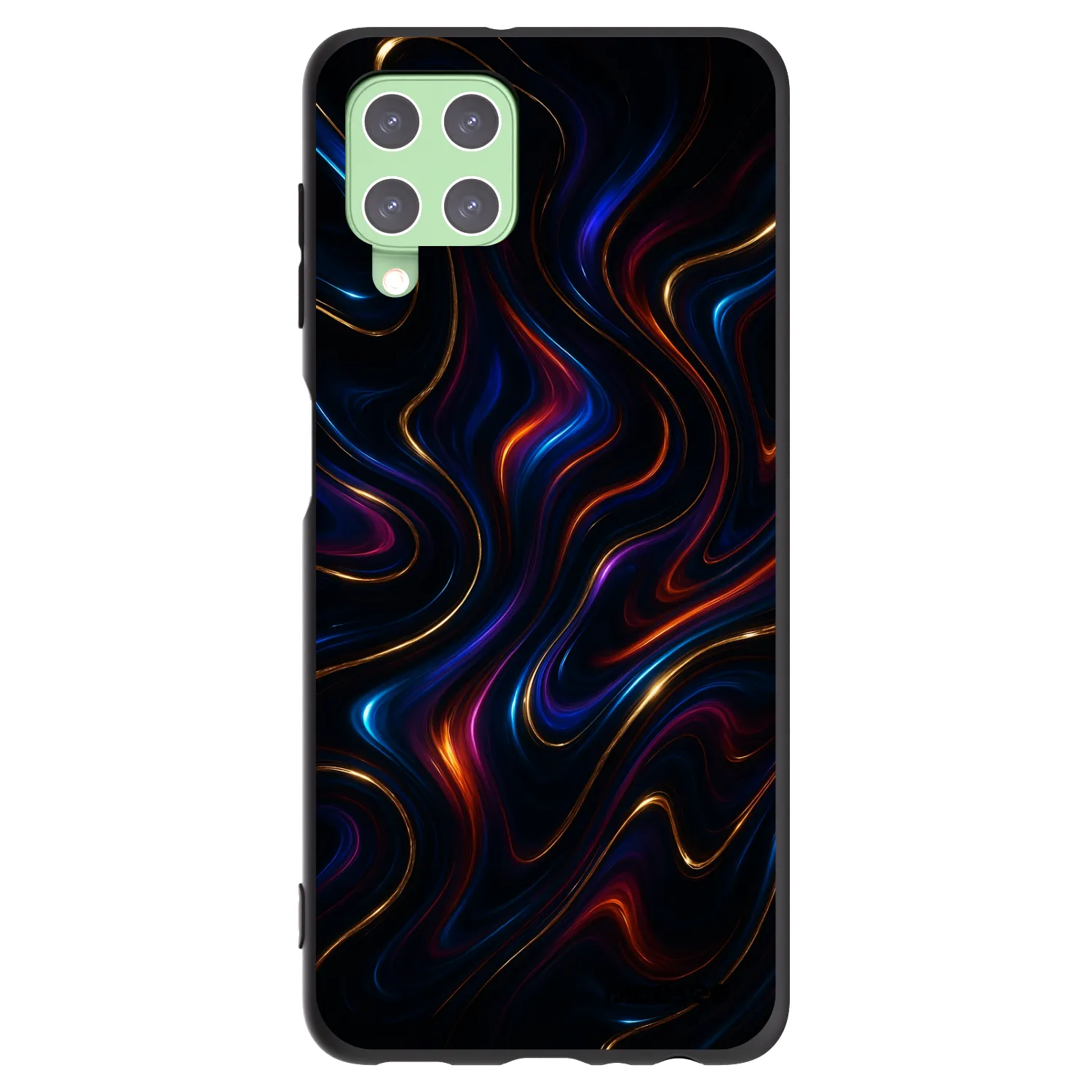 Picasee husă neagră din silicon pentru Samsung Galaxy A22 A225F 4G - Noir