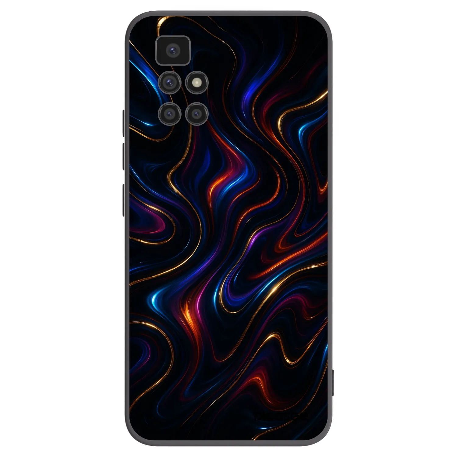 Picasee husă neagră din silicon pentru Xiaomi Redmi 10 - Noir