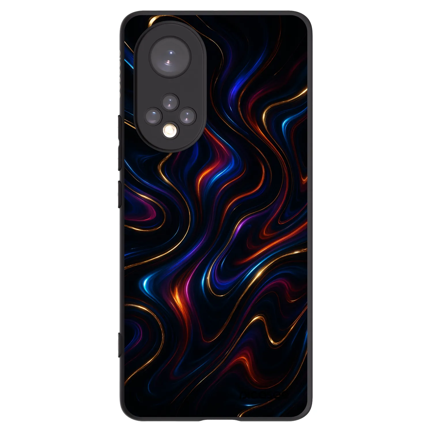 Picasee husă neagră din silicon pentru Huawei Nova 9 - Noir