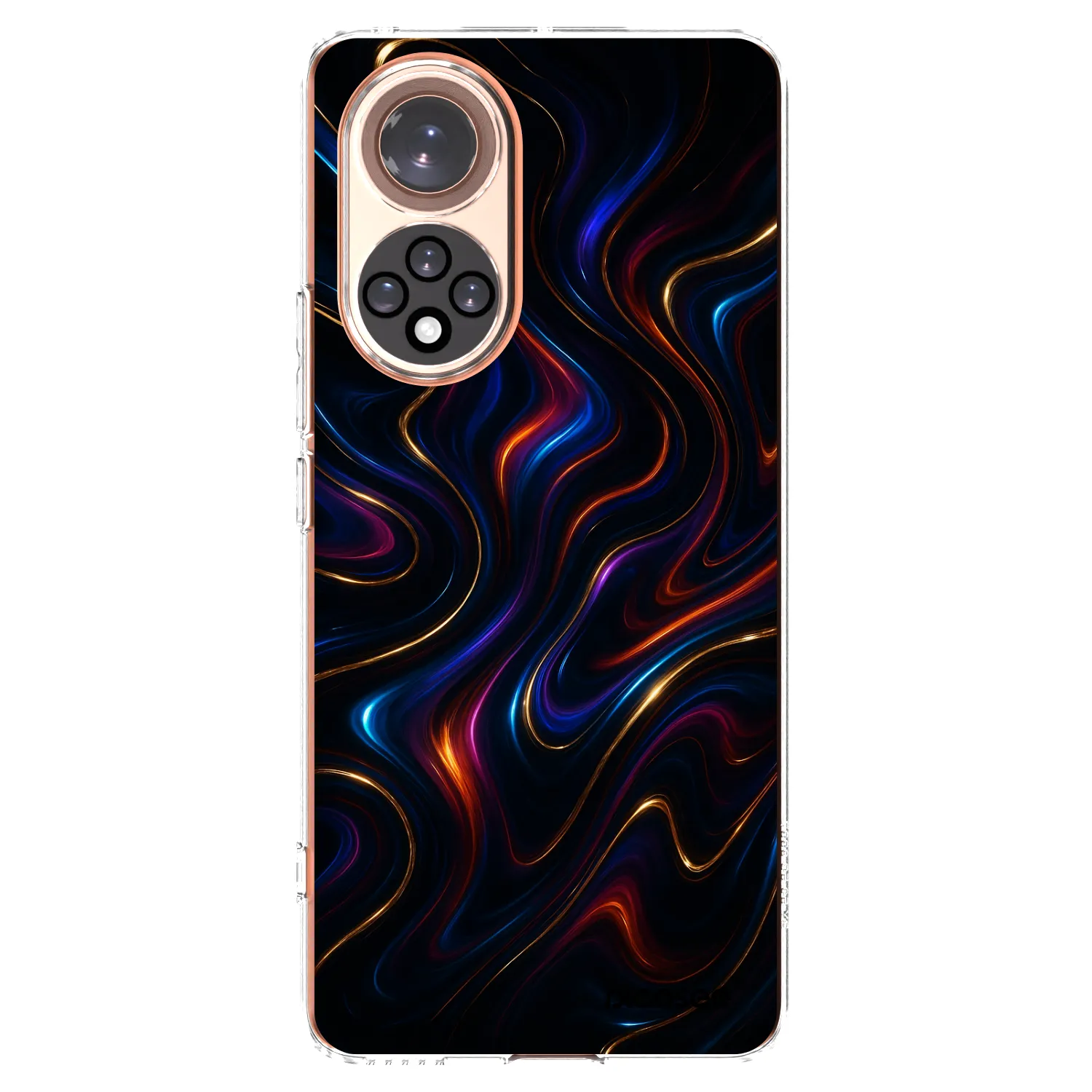 Picasee husă transparentă din silicon pentru Huawei Nova 9 - Noir