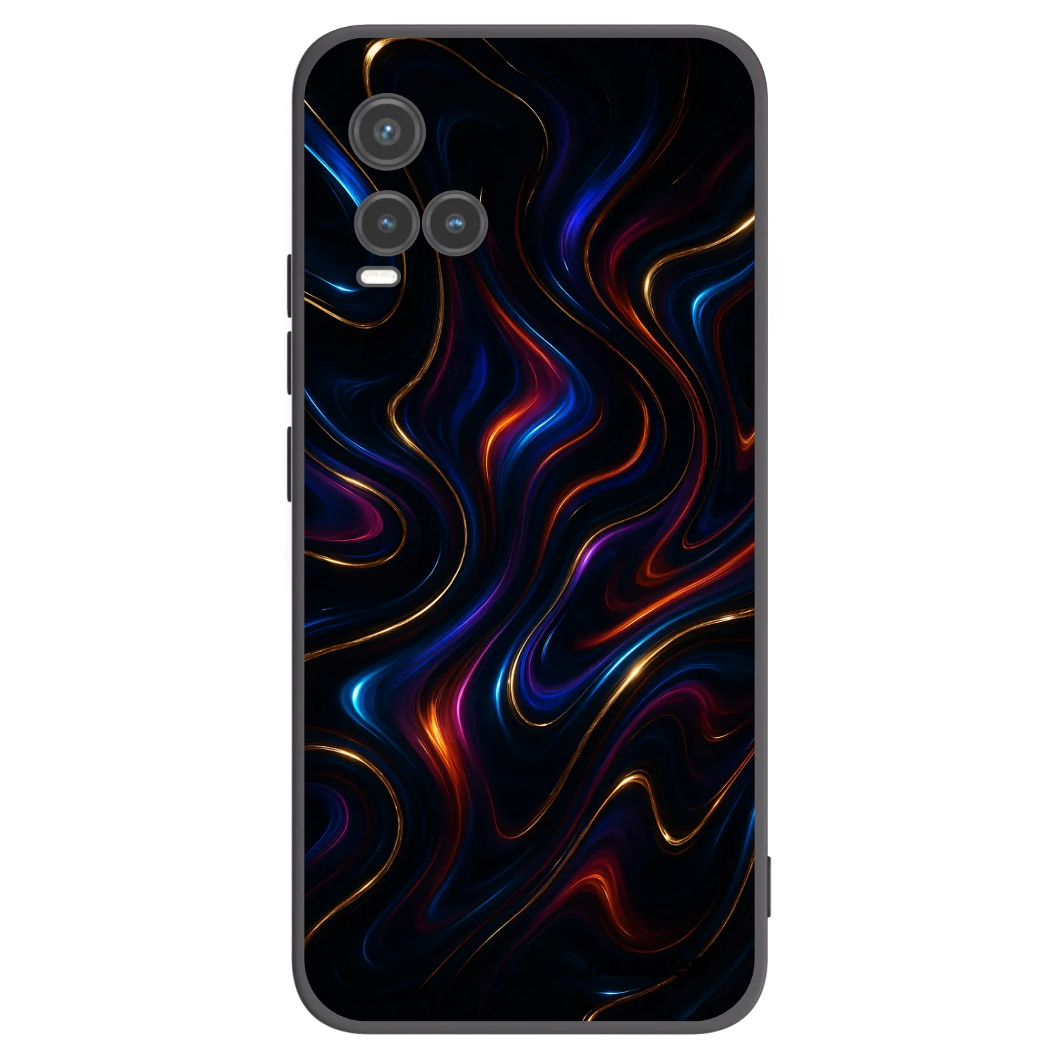 Picasee husă neagră din silicon pentru Vivo Y33s - Noir