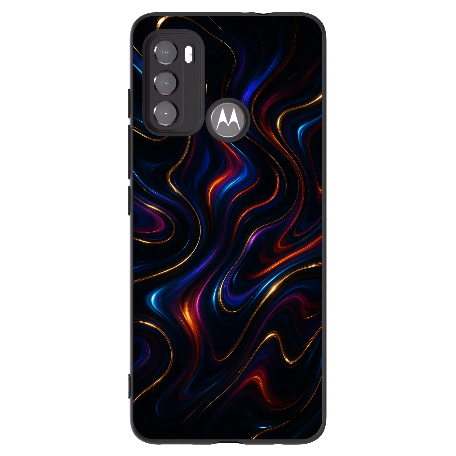 Picasee husă neagră din silicon pentru Motorola Moto G60 - Noir