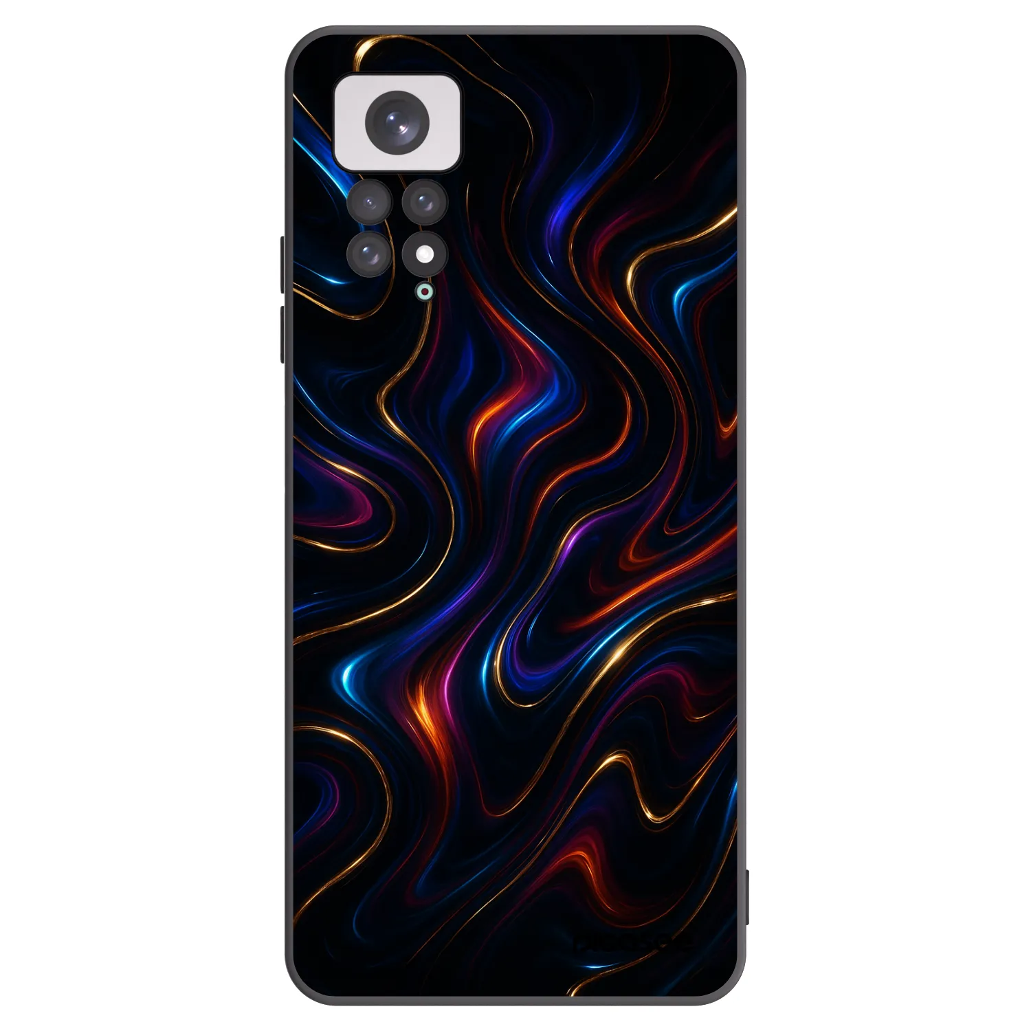 Picasee husă neagră din silicon pentru Xiaomi Redmi Note 11 - Noir