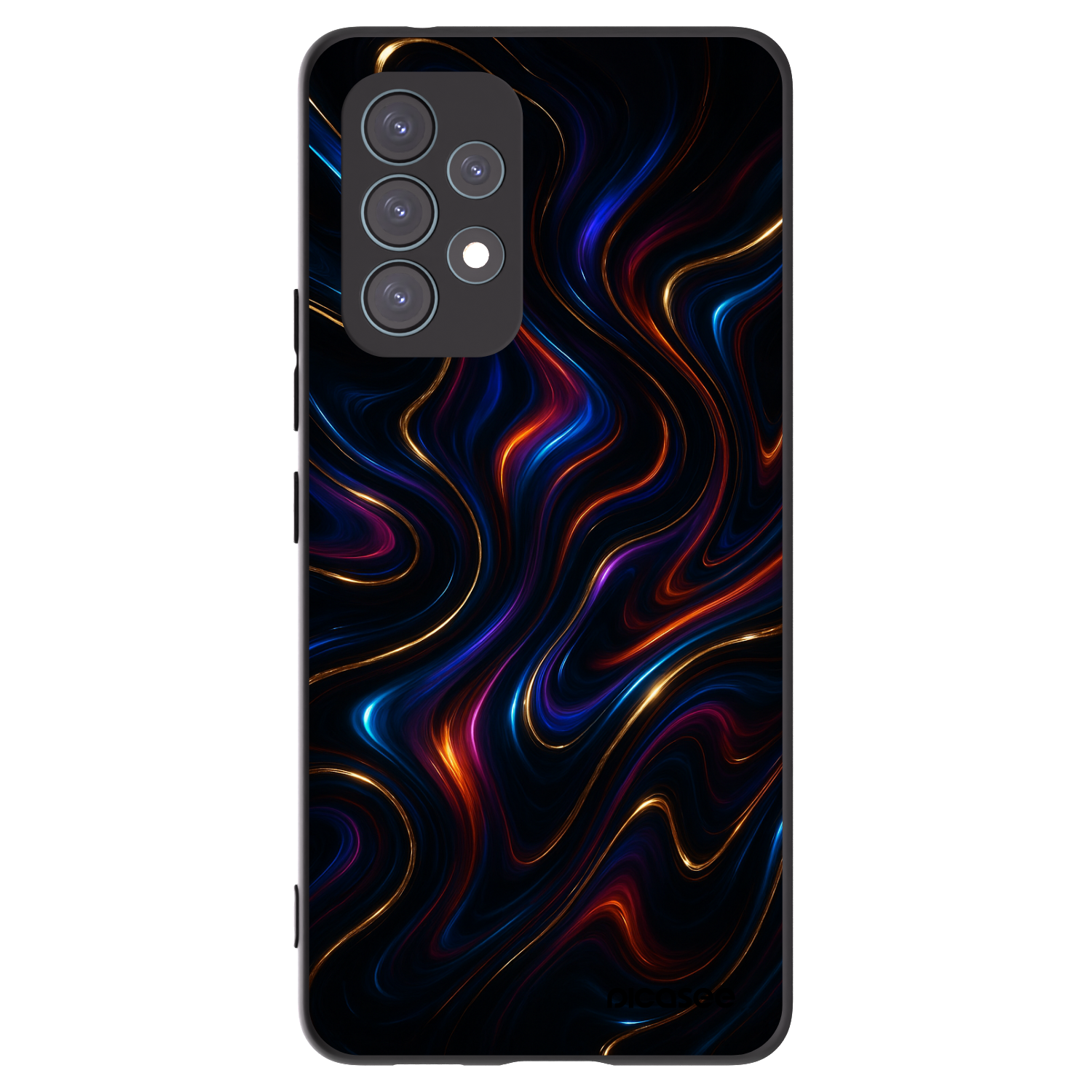 Picasee husă neagră din silicon pentru Samsung Galaxy A53 5G A536 - Noir
