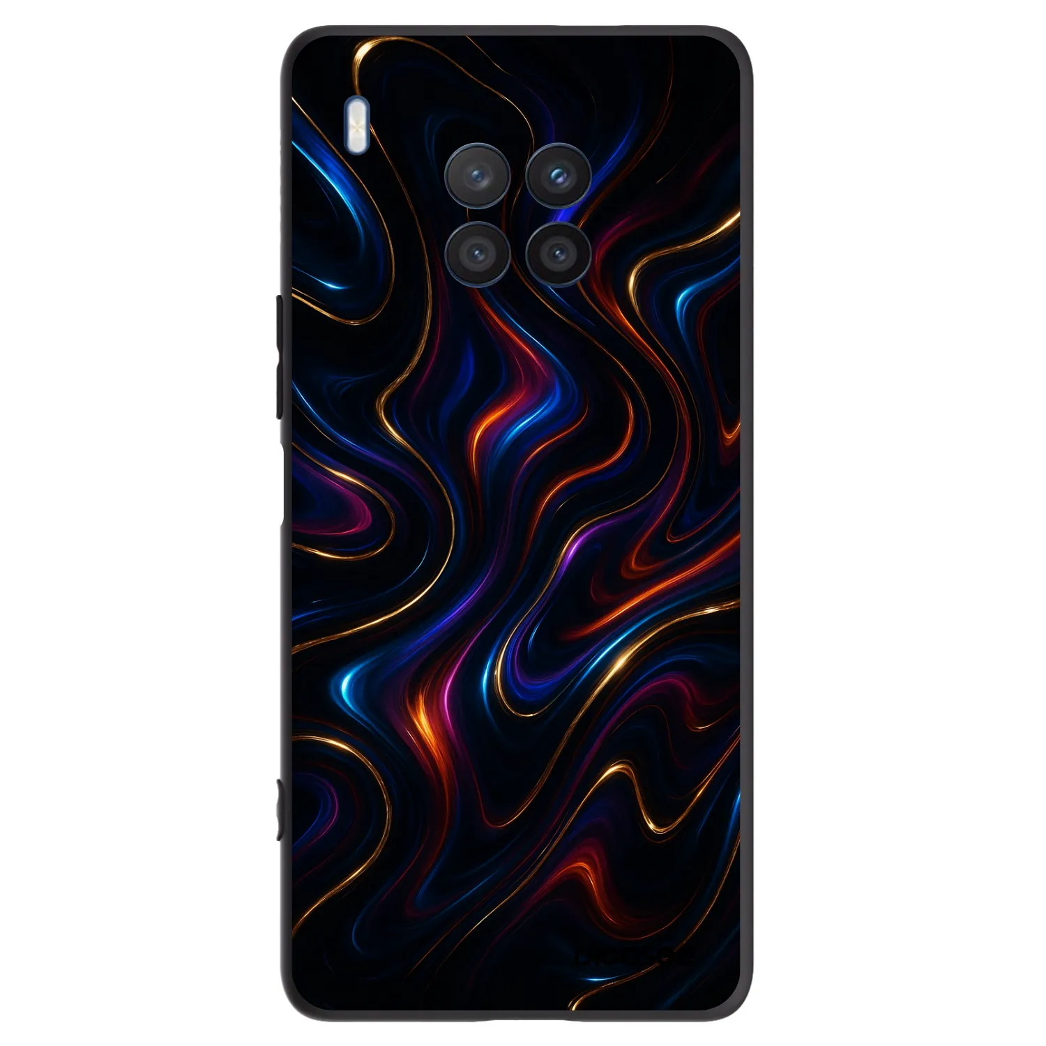 Picasee husă neagră din silicon pentru Honor 50 Lite - Noir