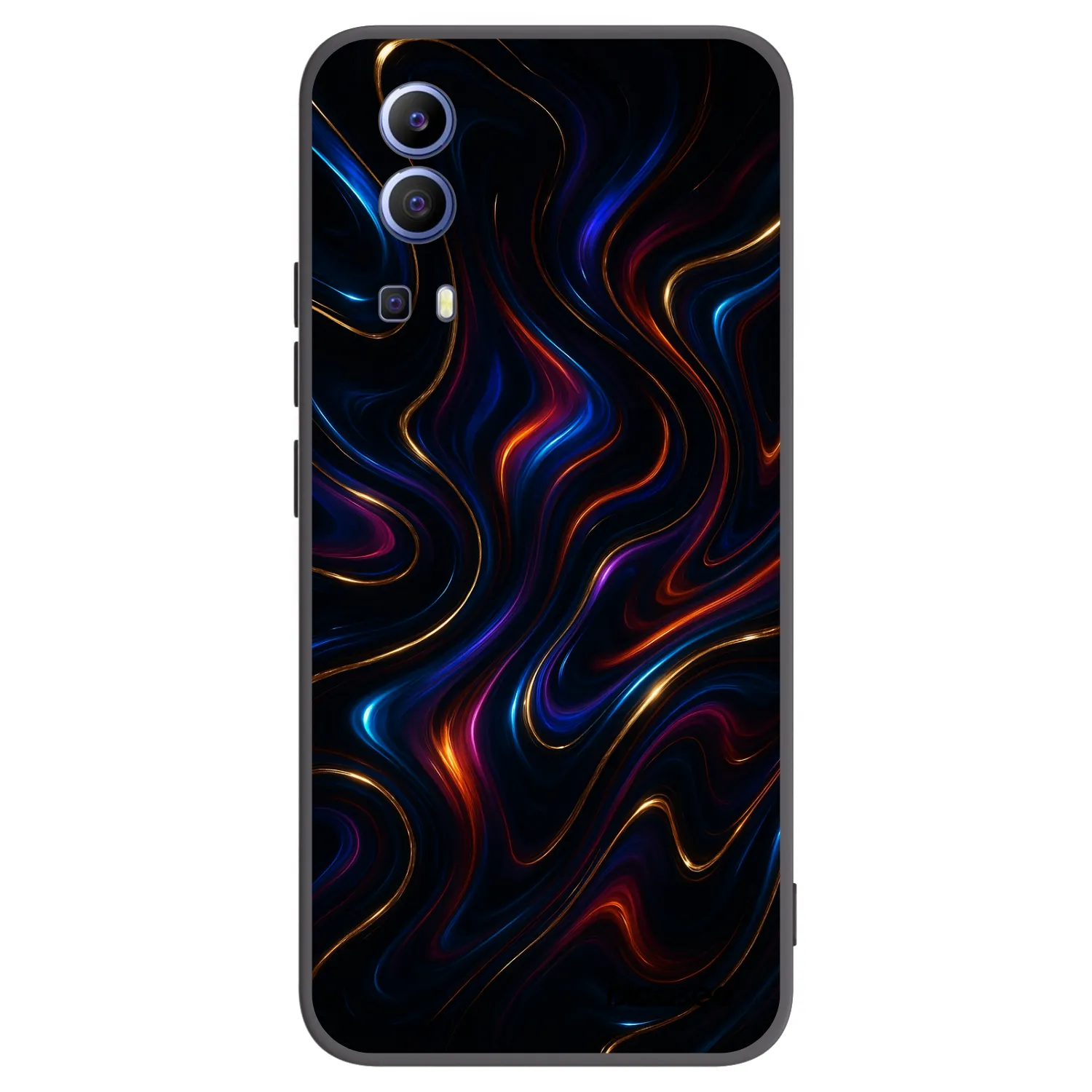 Picasee husă neagră din silicon pentru Vivo Y52 5G - Noir