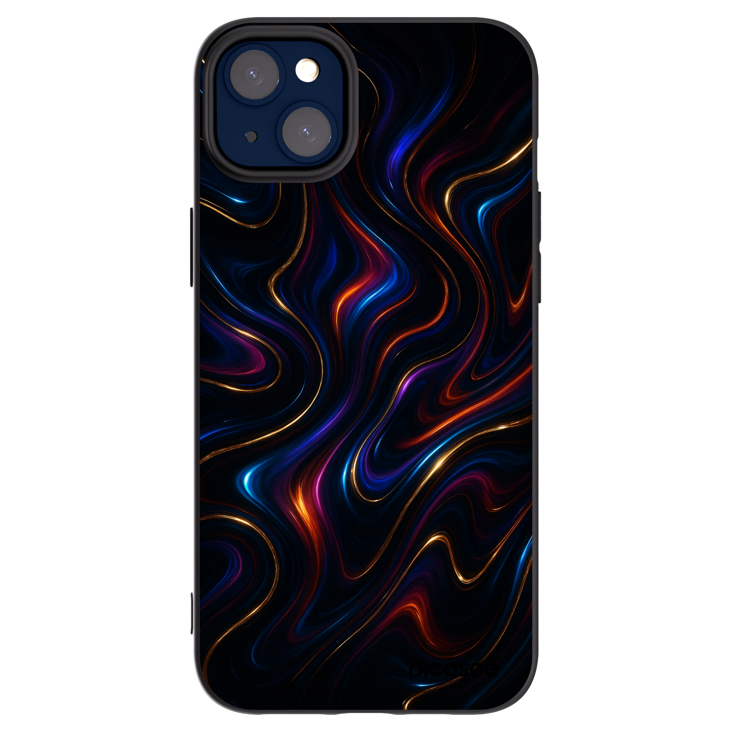 Picasee husă neagră din silicon pentru Apple iPhone 14 Plus - Noir