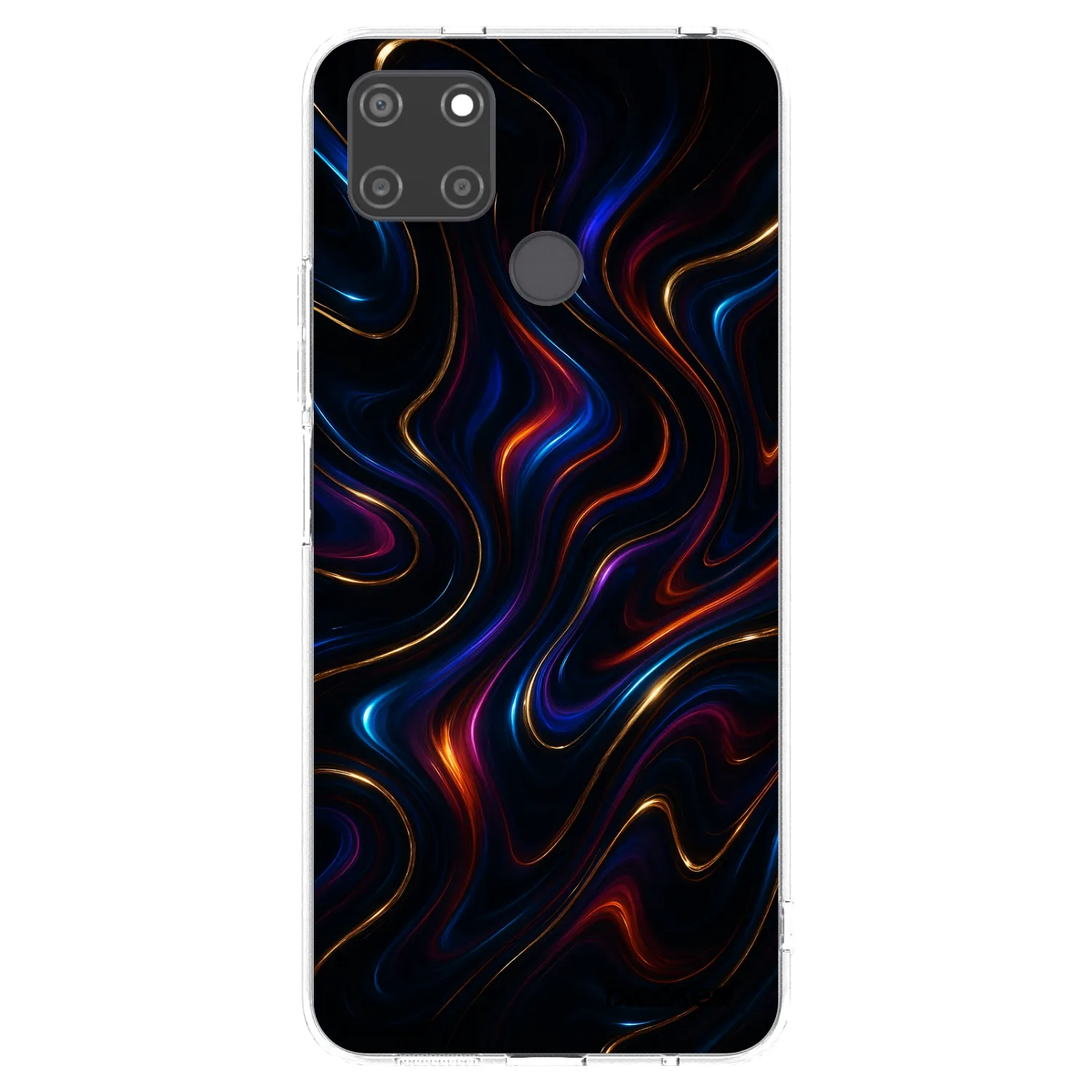 Picasee husă transparentă din silicon pentru Realme C21Y - Noir