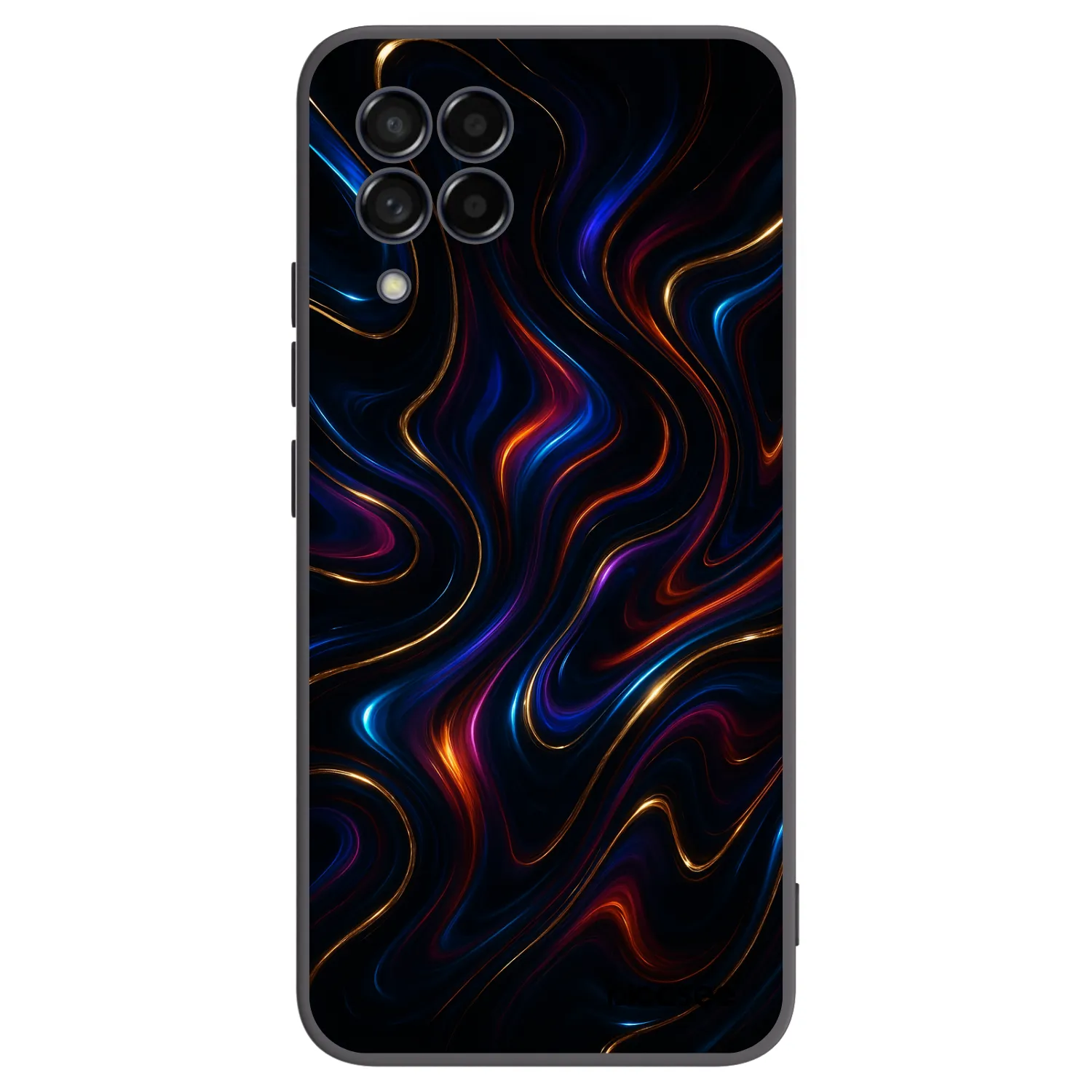 Picasee husă neagră din silicon pentru Samsung Galaxy M53 5G - Noir