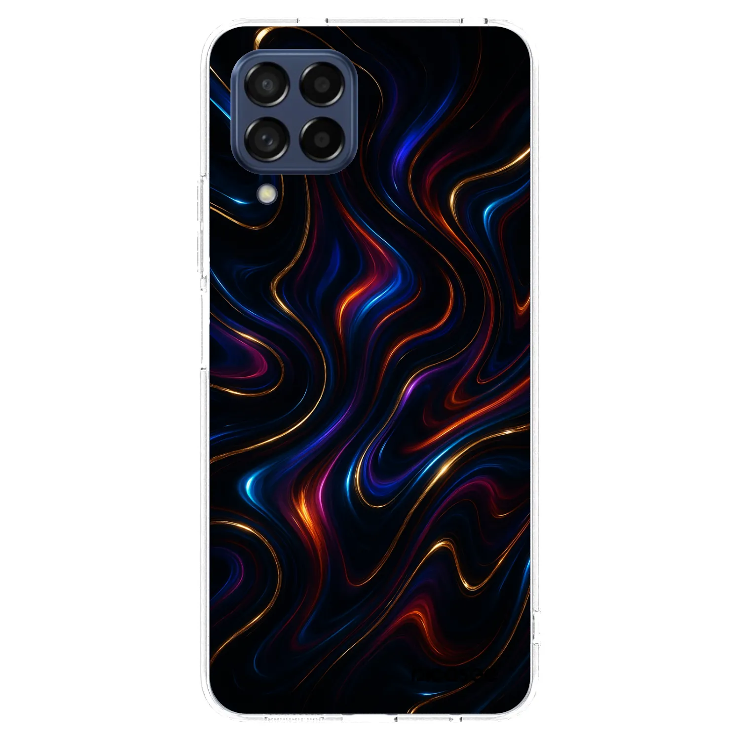 Picasee husă transparentă din silicon pentru Samsung Galaxy M53 5G - Noir