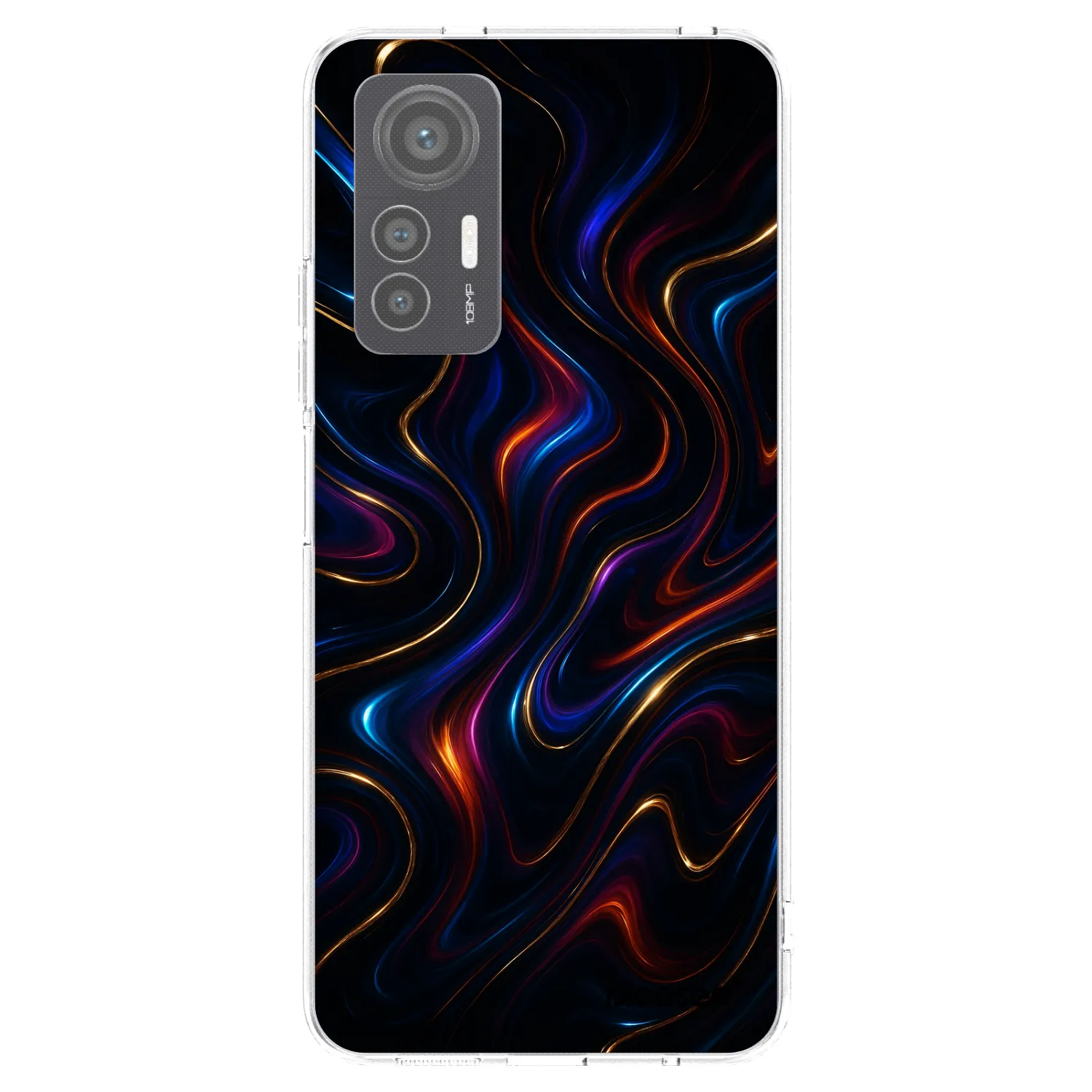 Picasee husă transparentă din silicon pentru Xiaomi 12 Lite - Noir
