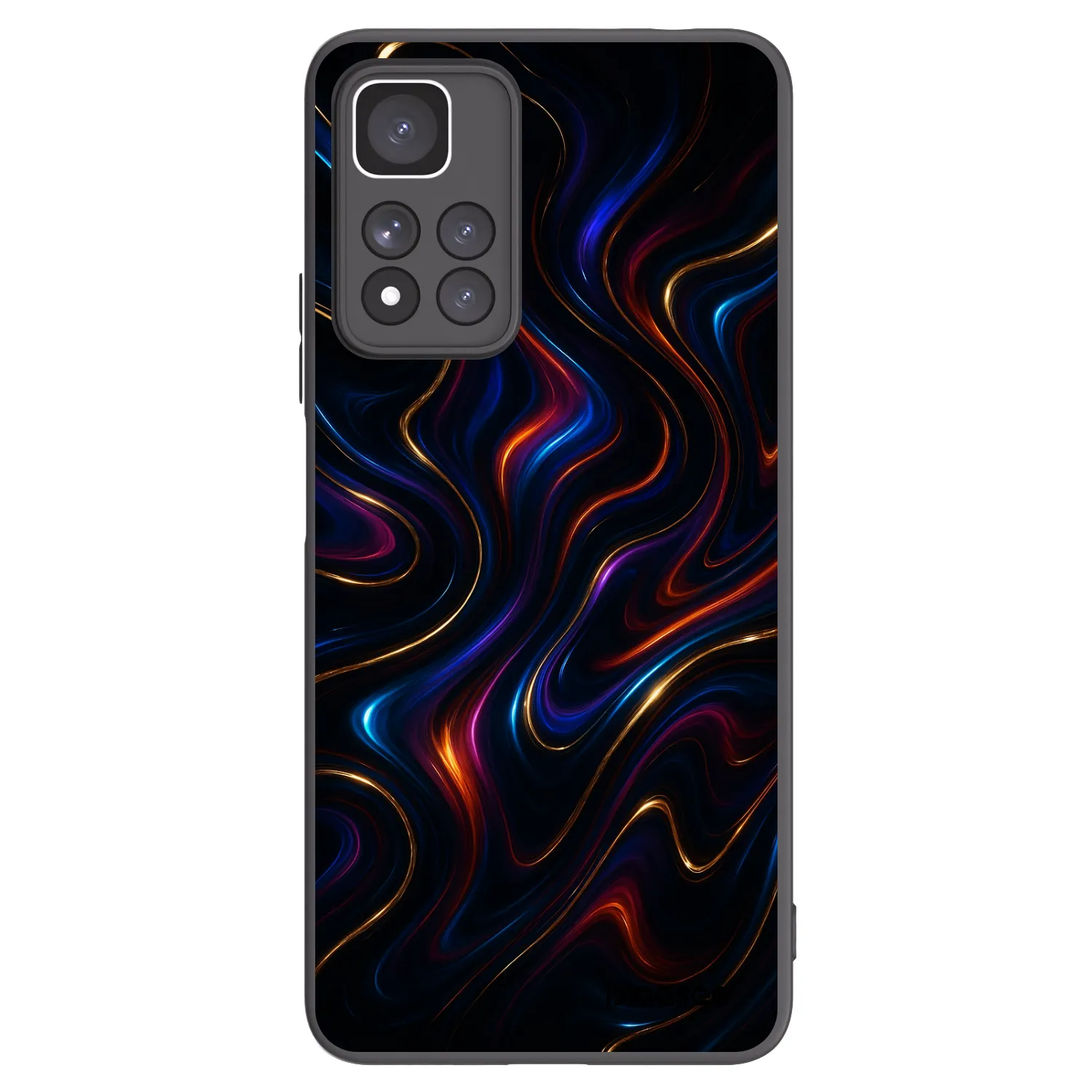 Picasee husă neagră din silicon pentru Xiaomi Redmi Note 11 Pro+ 5G - Noir