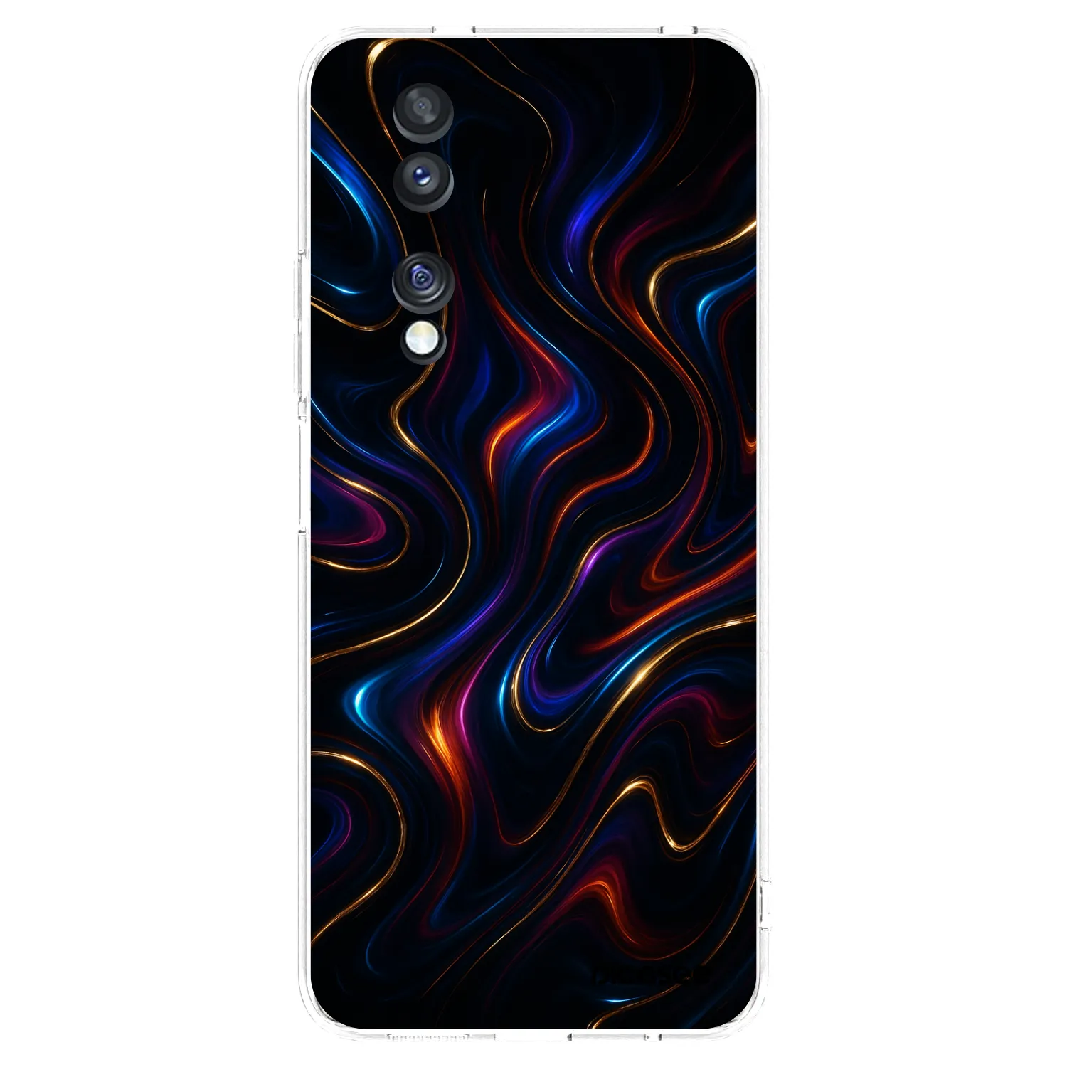 Picasee husă transparentă din silicon pentru Honor 70 - Noir