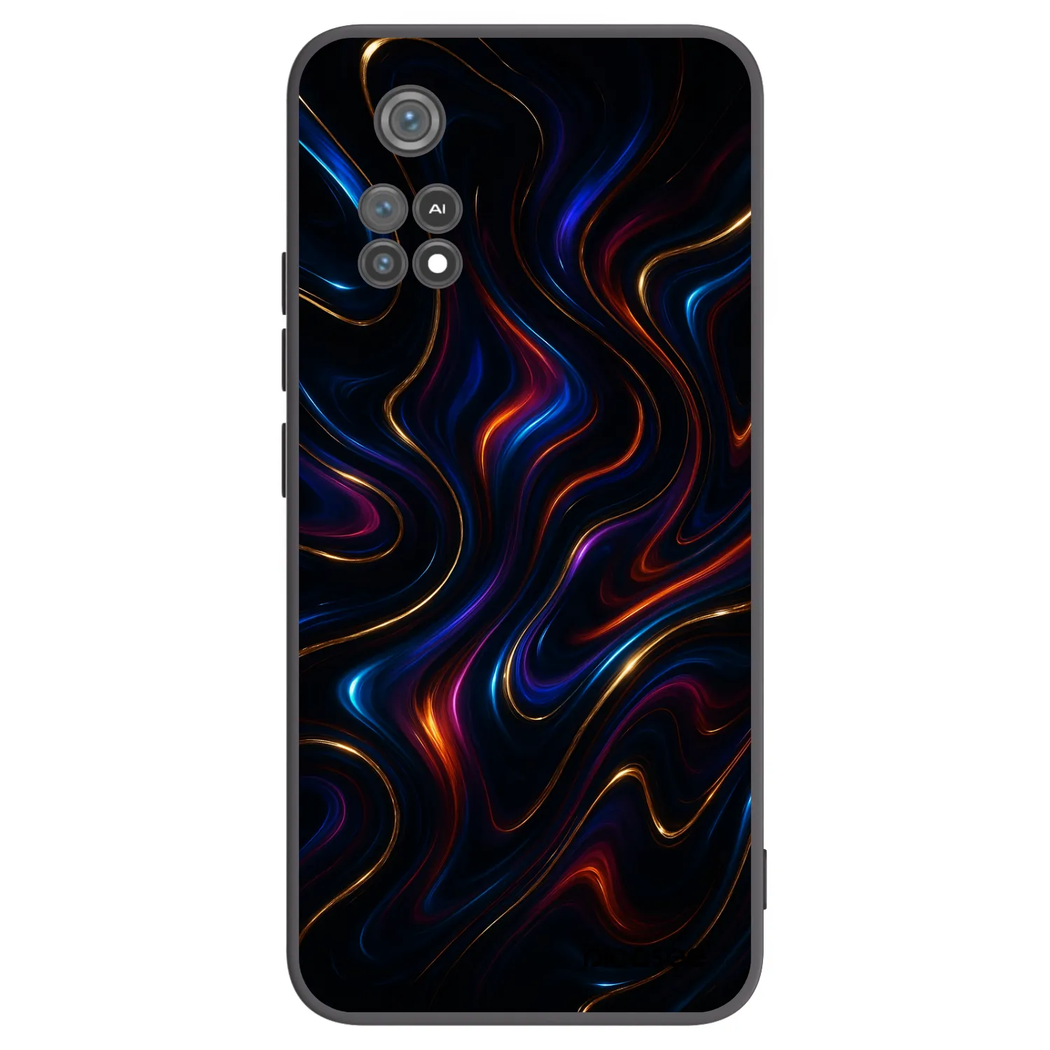Picasee husă neagră din silicon pentru Xiaomi Poco M4 Pro - Noir