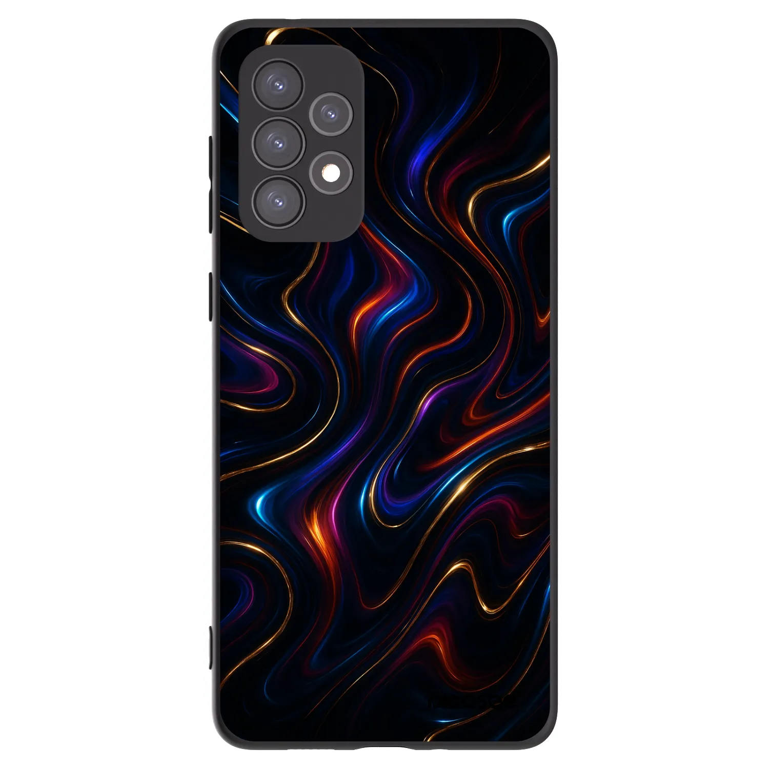 Picasee husă neagră din silicon pentru Samsung Galaxy A73 5G - Noir