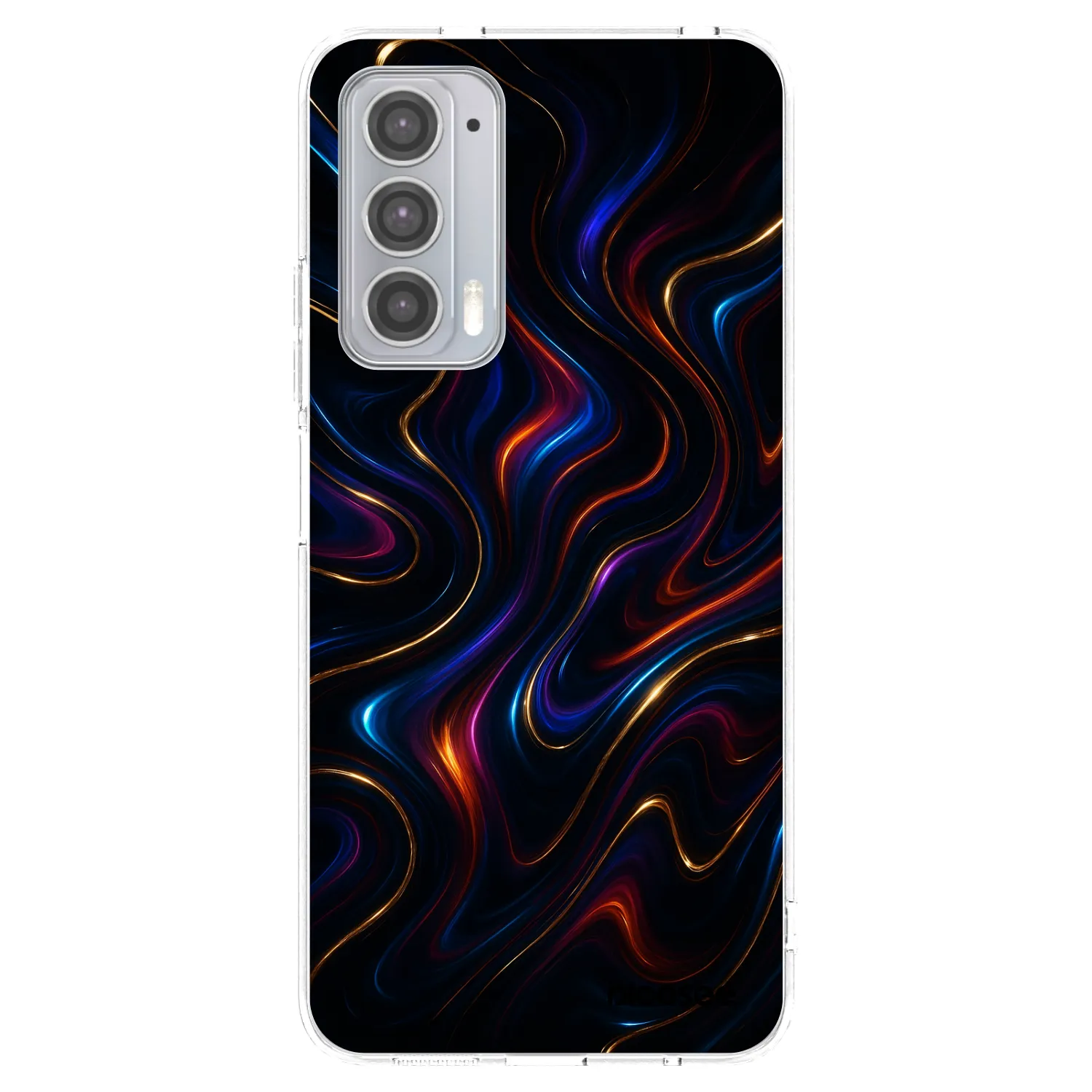 Picasee husă transparentă din silicon pentru Motorola Edge 20 - Noir
