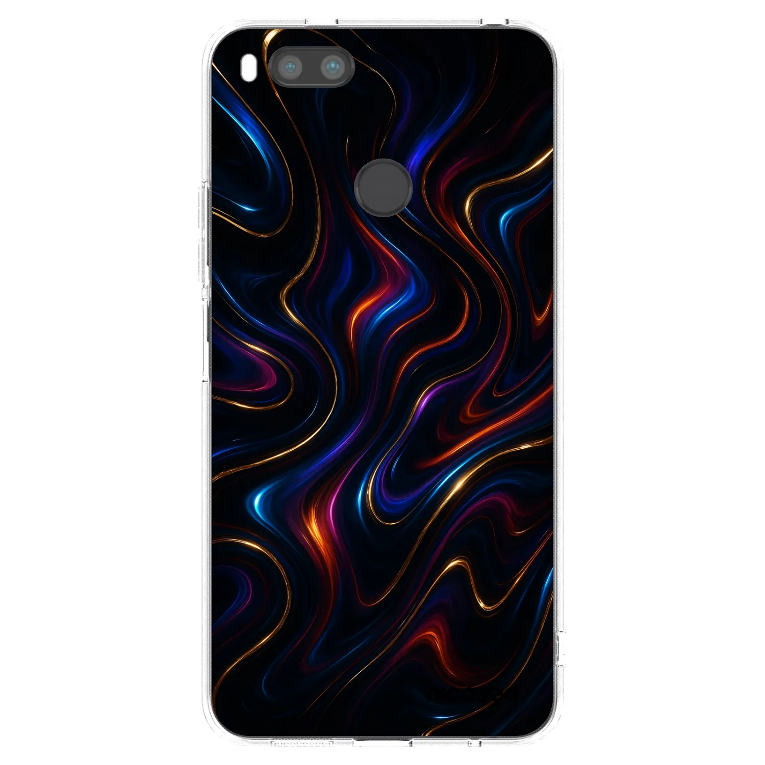 Picasee husă transparentă din silicon pentru Xiaomi Redmi A1 - Noir