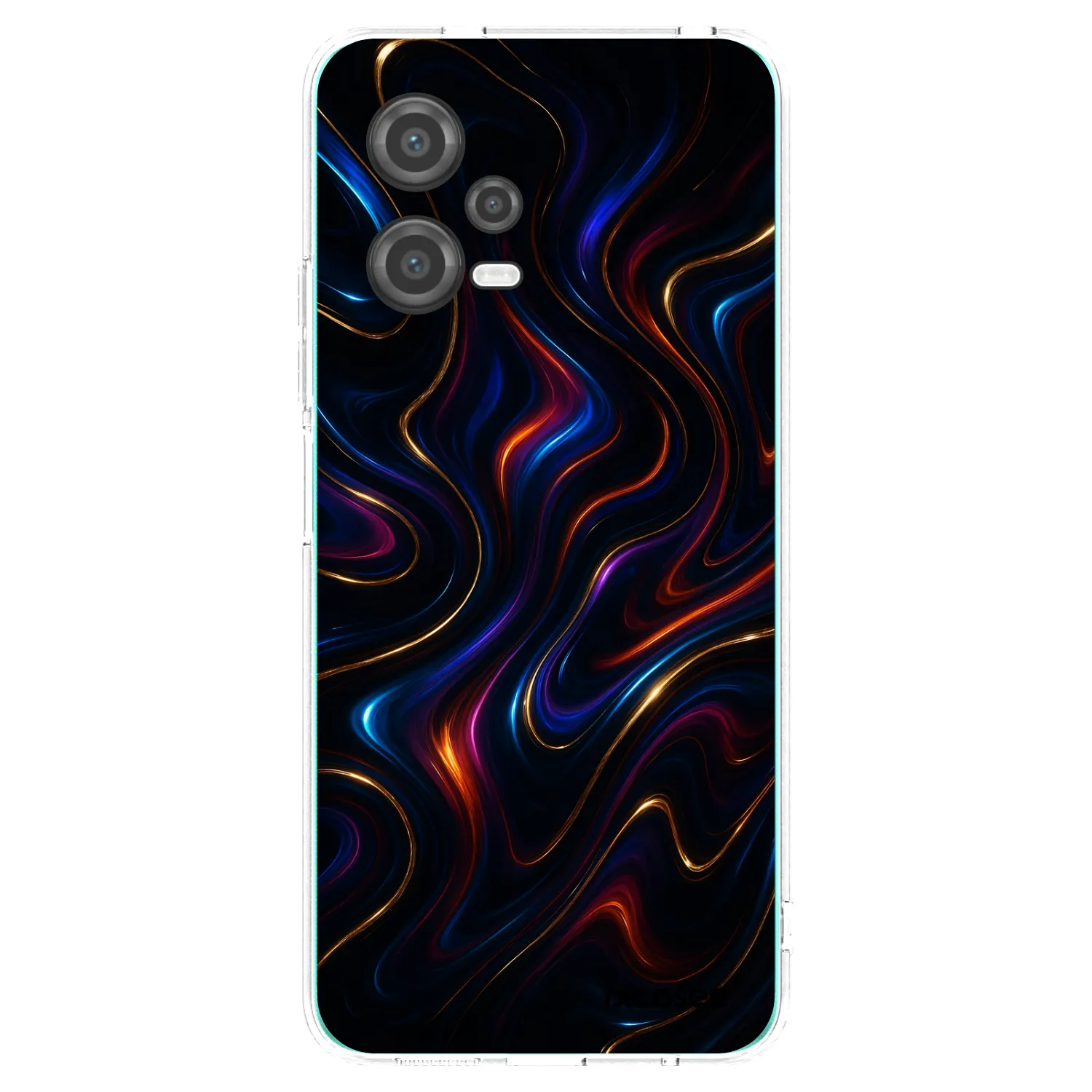 Picasee husă transparentă din silicon pentru Xiaomi Poco X5 - Noir