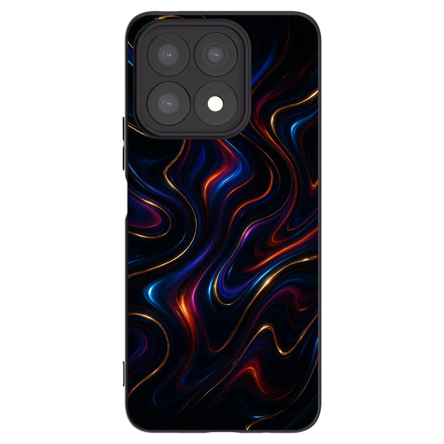 Picasee husă neagră din silicon pentru Honor X8a - Noir