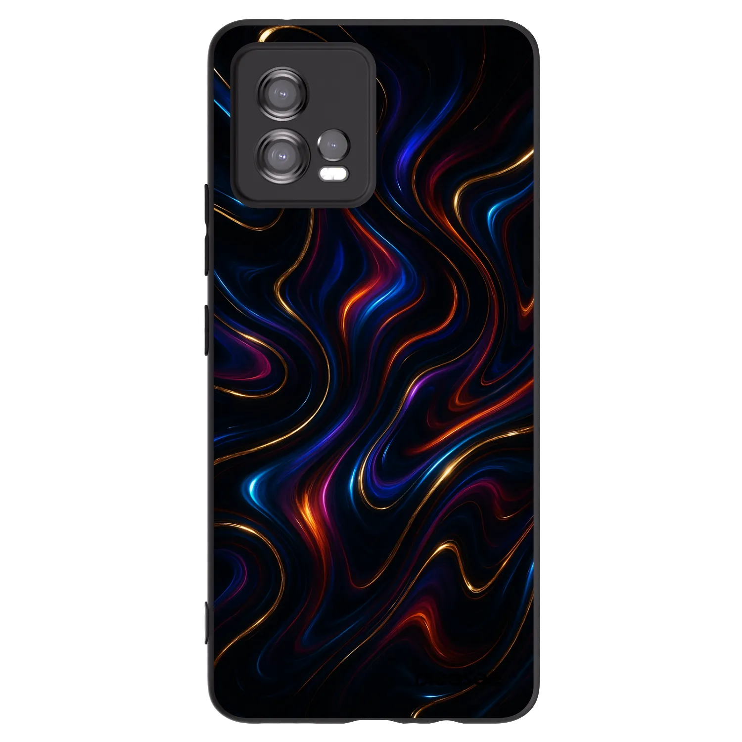 Picasee husă neagră din silicon pentru Motorola Moto G72 - Noir