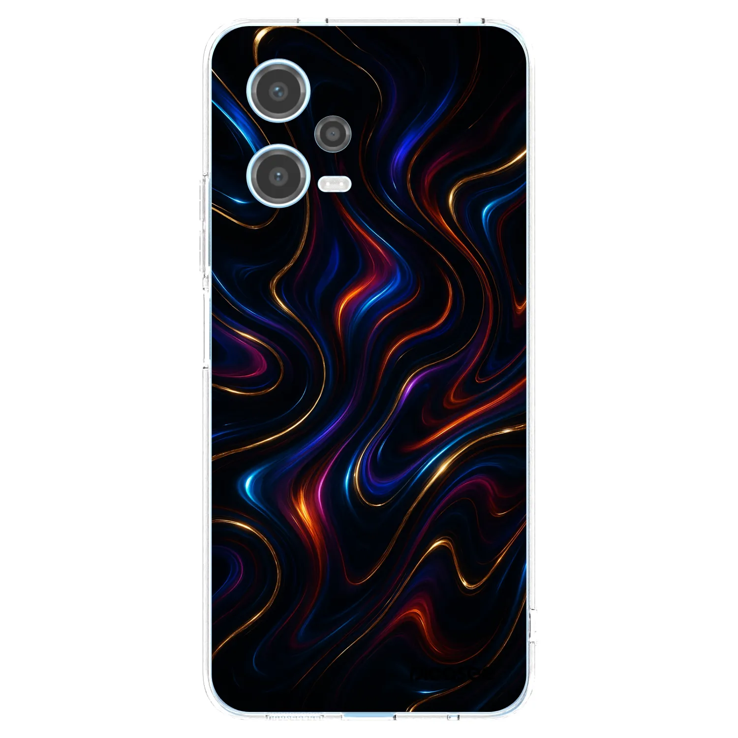 Picasee husă transparentă din silicon pentru Xiaomi Redmi Note 12 5G - Noir