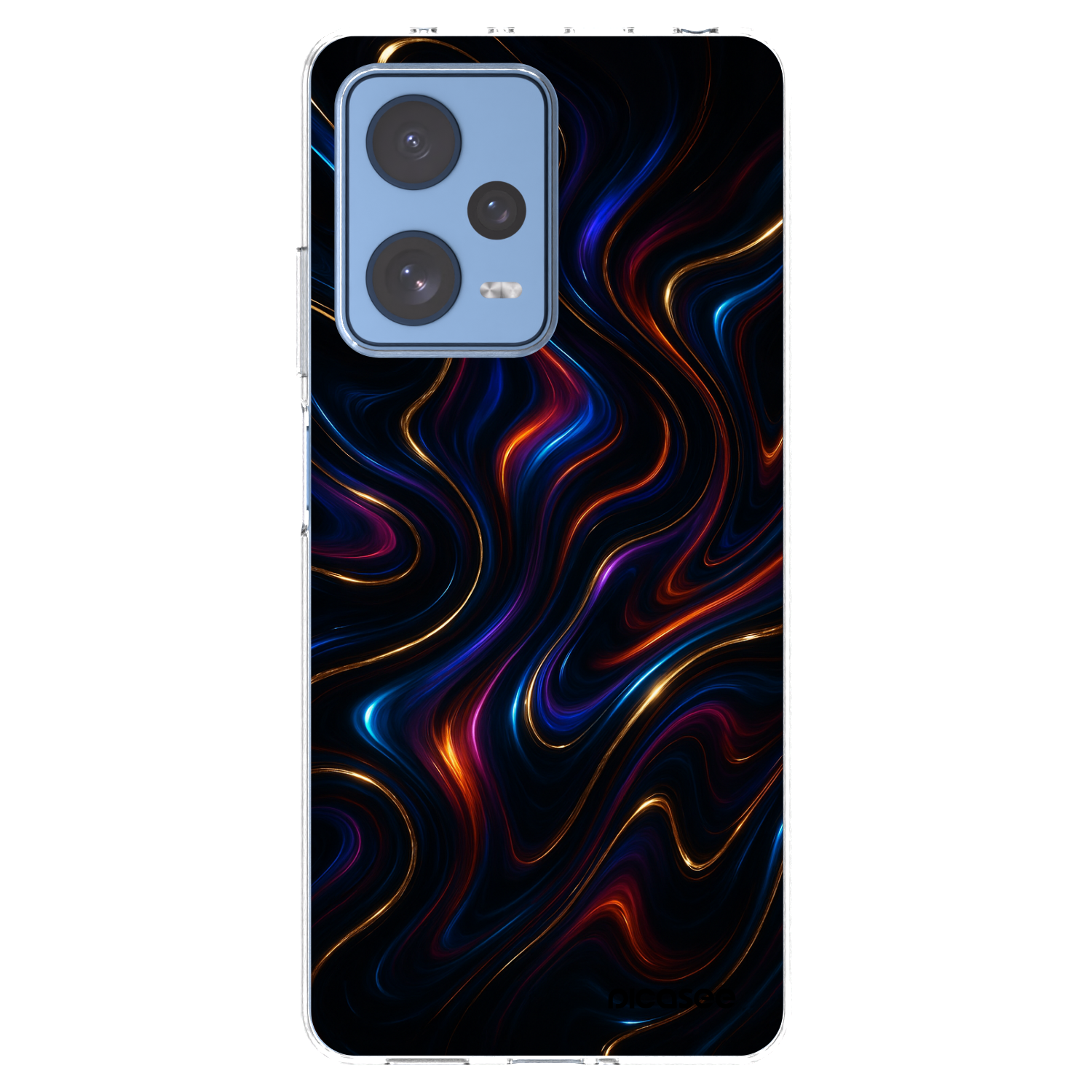 Picasee husă transparentă din silicon pentru Xiaomi Redmi Note 12 Pro 5G - Noir