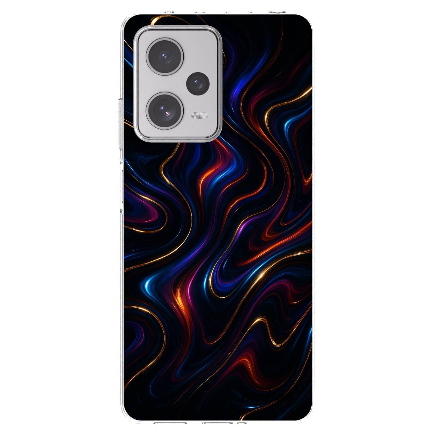 Picasee husă transparentă din silicon pentru Xiaomi Redmi Note 12 Pro+ 5G - Noir