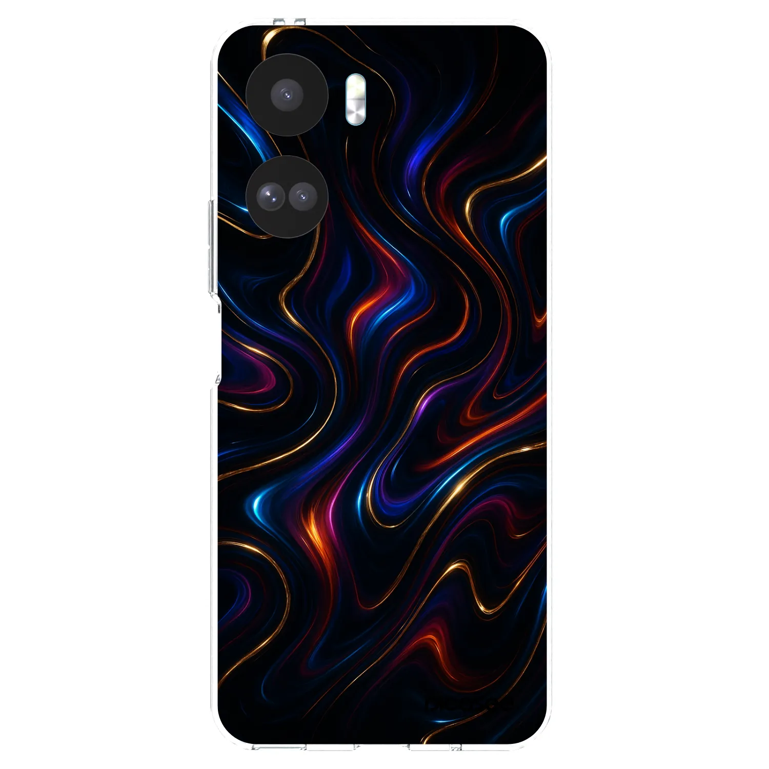 Picasee husă transparentă din silicon pentru Honor 90 Lite 5G - Noir