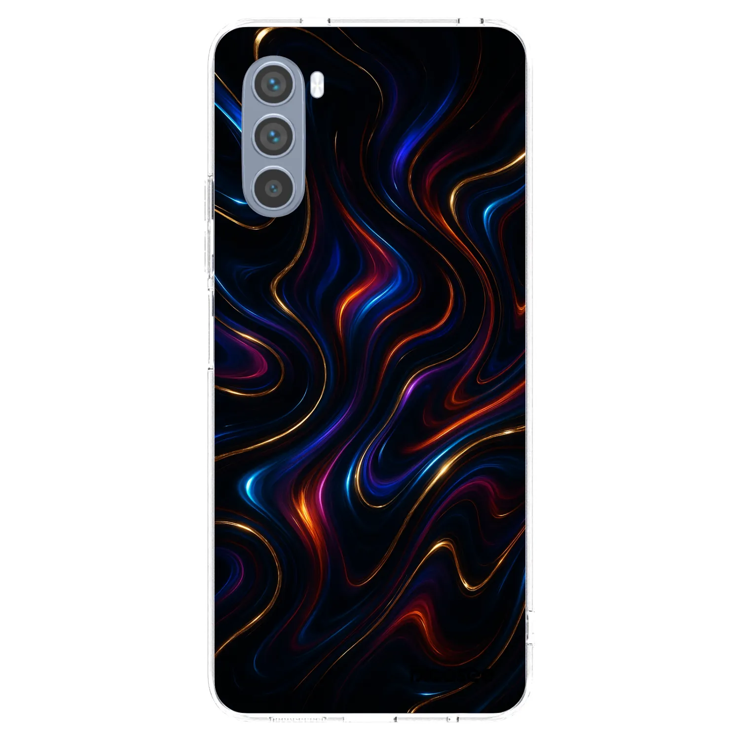 Picasee husă transparentă din silicon pentru Motorola Moto G62 - Noir