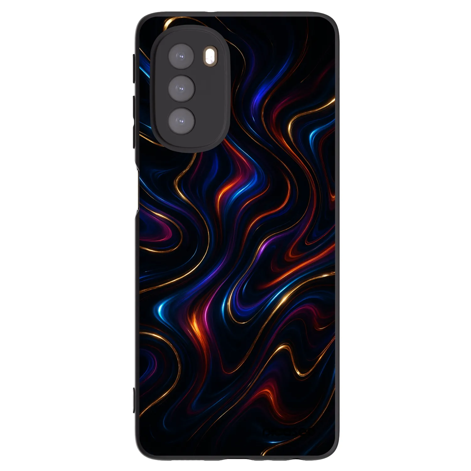 Picasee husă neagră din silicon pentru Motorola Moto G51 - Noir