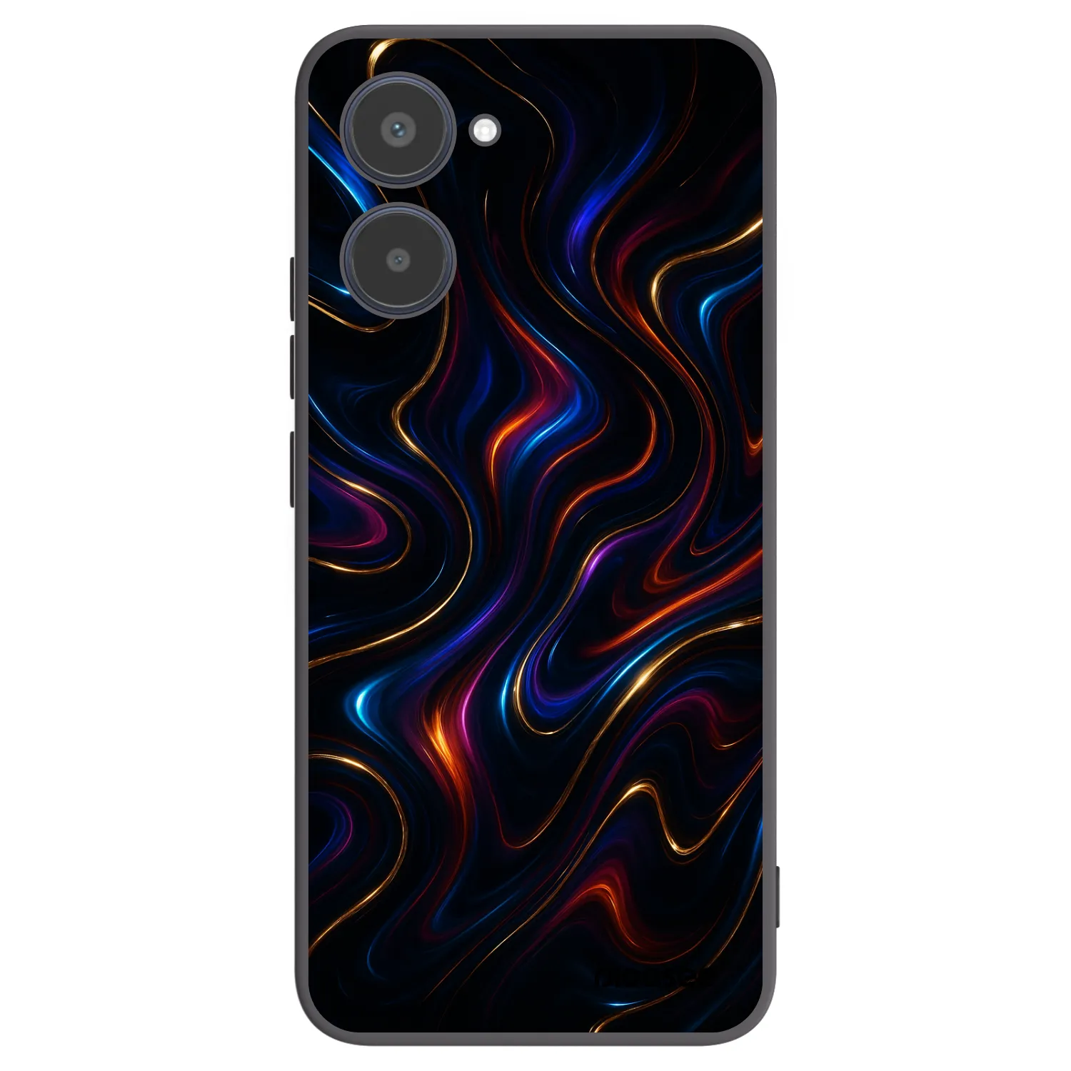 Picasee husă neagră din silicon pentru Realme 10 4G - Noir
