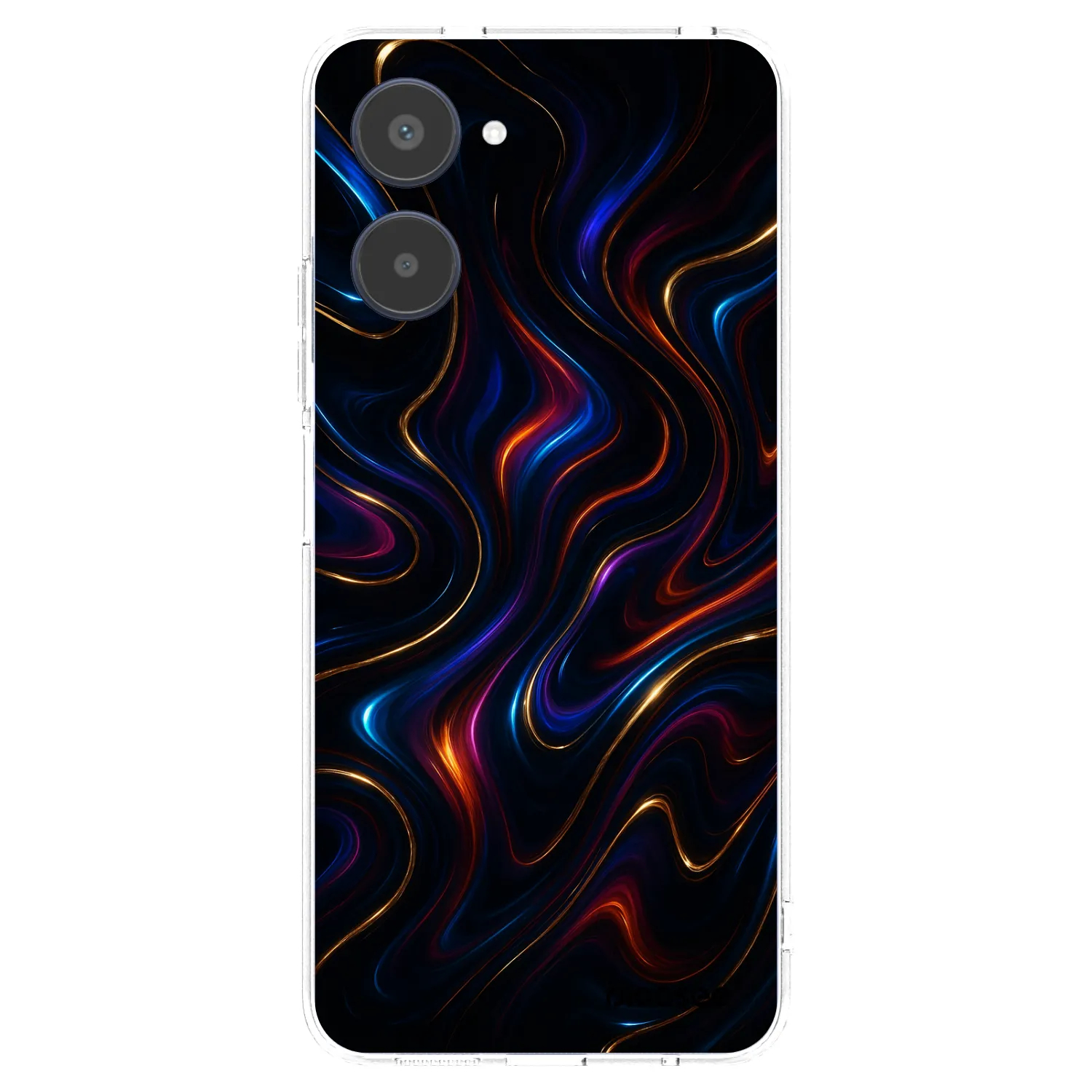 Picasee husă transparentă din silicon pentru Realme 10 4G - Noir
