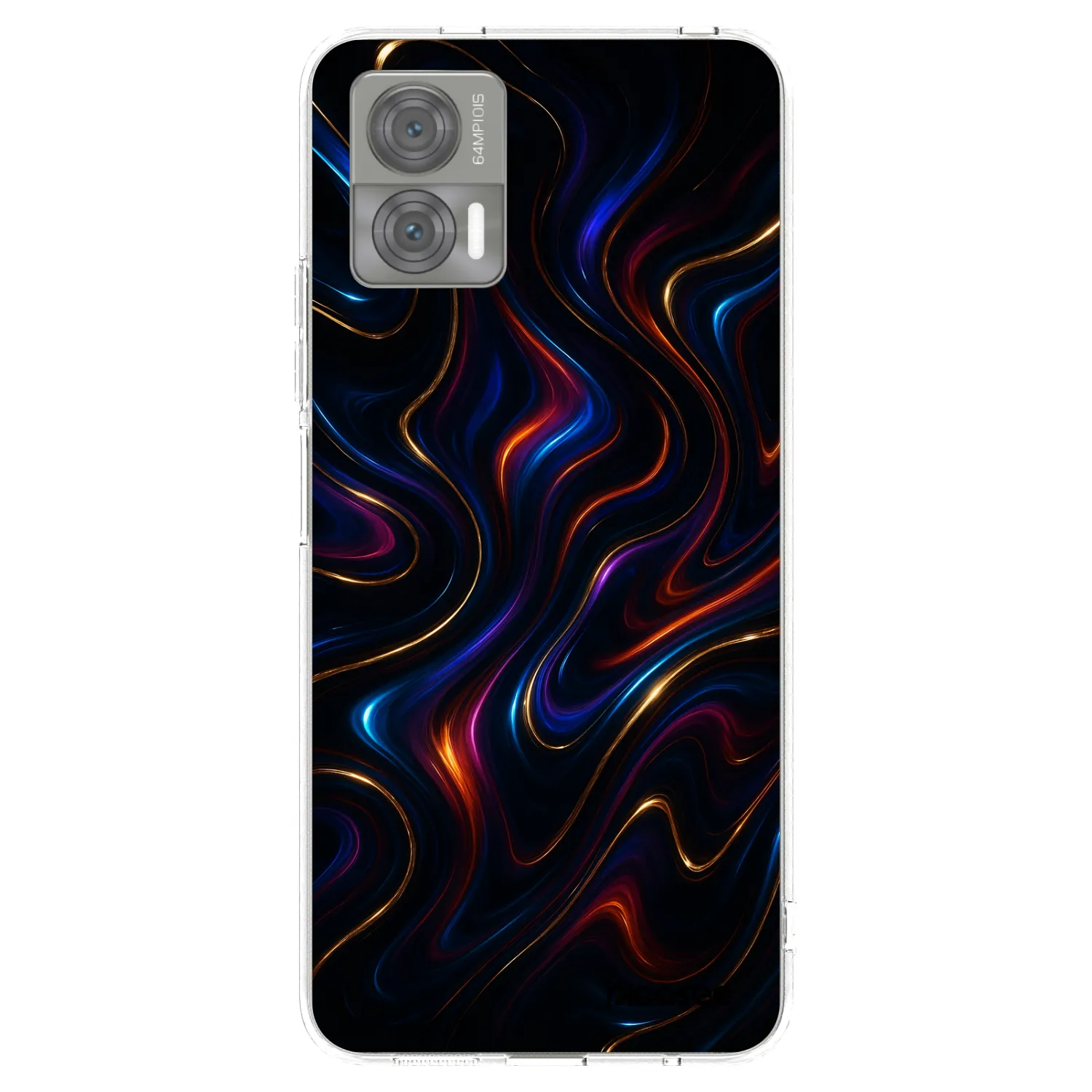Picasee husă transparentă din silicon pentru Motorola Edge 30 Neo - Noir