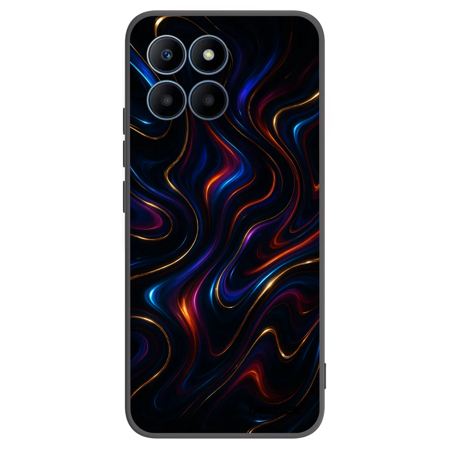 Picasee husă neagră din silicon pentru Honor 70 Lite - Noir