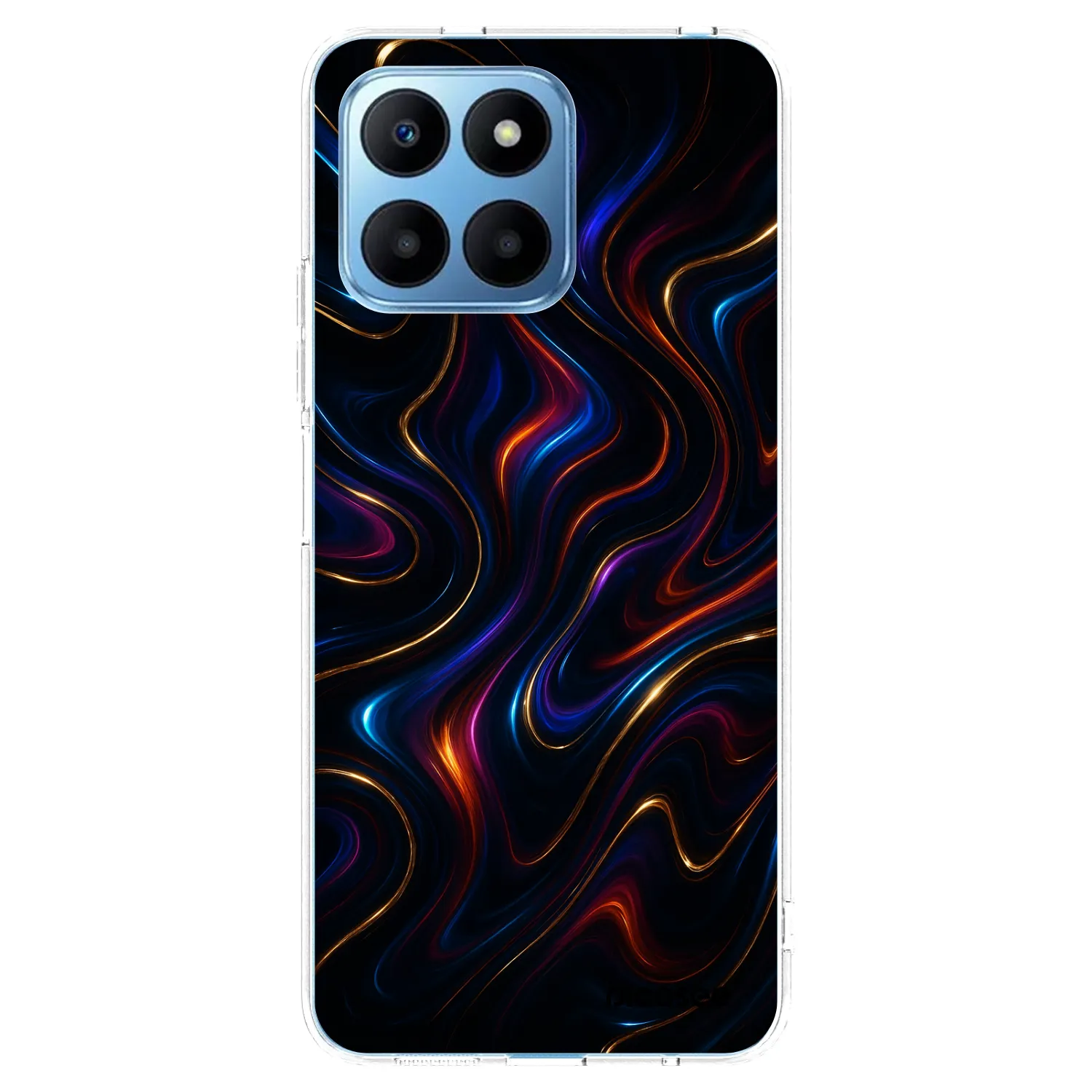 Picasee husă transparentă din silicon pentru Honor 70 Lite - Noir
