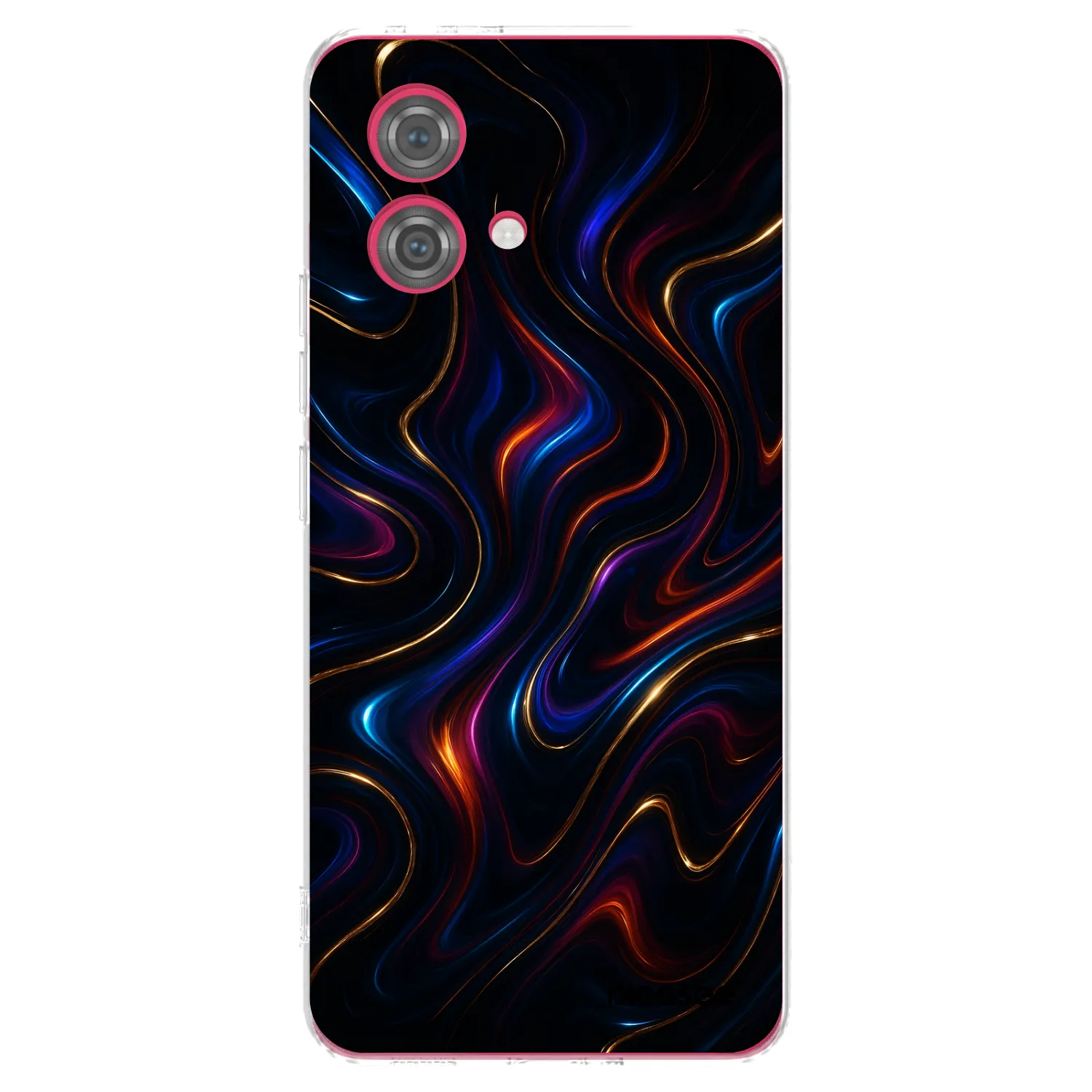 Picasee husă transparentă din silicon pentru Motorola Moto G84 5G - Noir