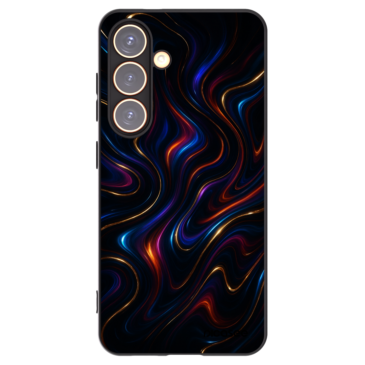 Picasee husă neagră din silicon pentru Samsung Galaxy S24 S921B 5G - Noir