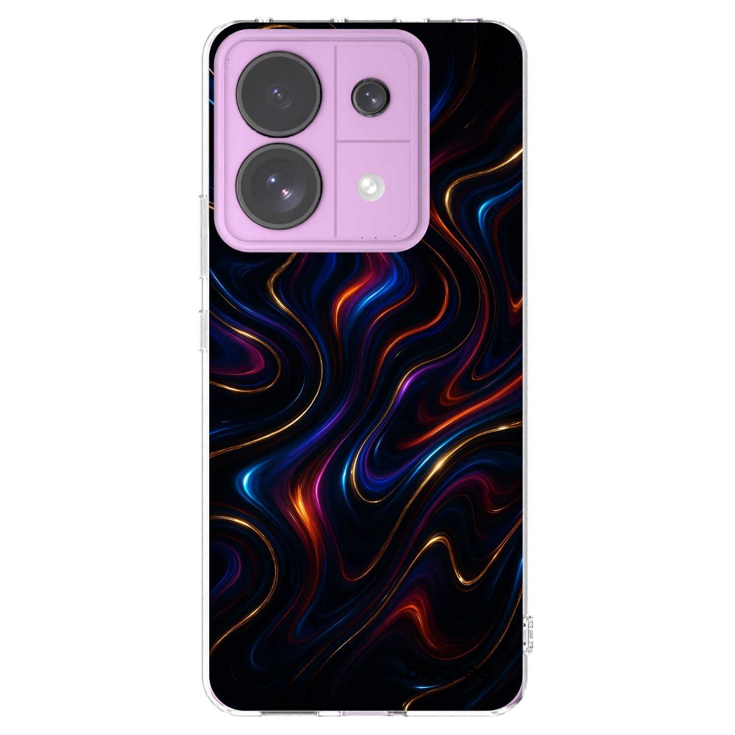 Picasee husă transparentă din silicon pentru Xiaomi Redmi Note 13 Pro 5G - Noir