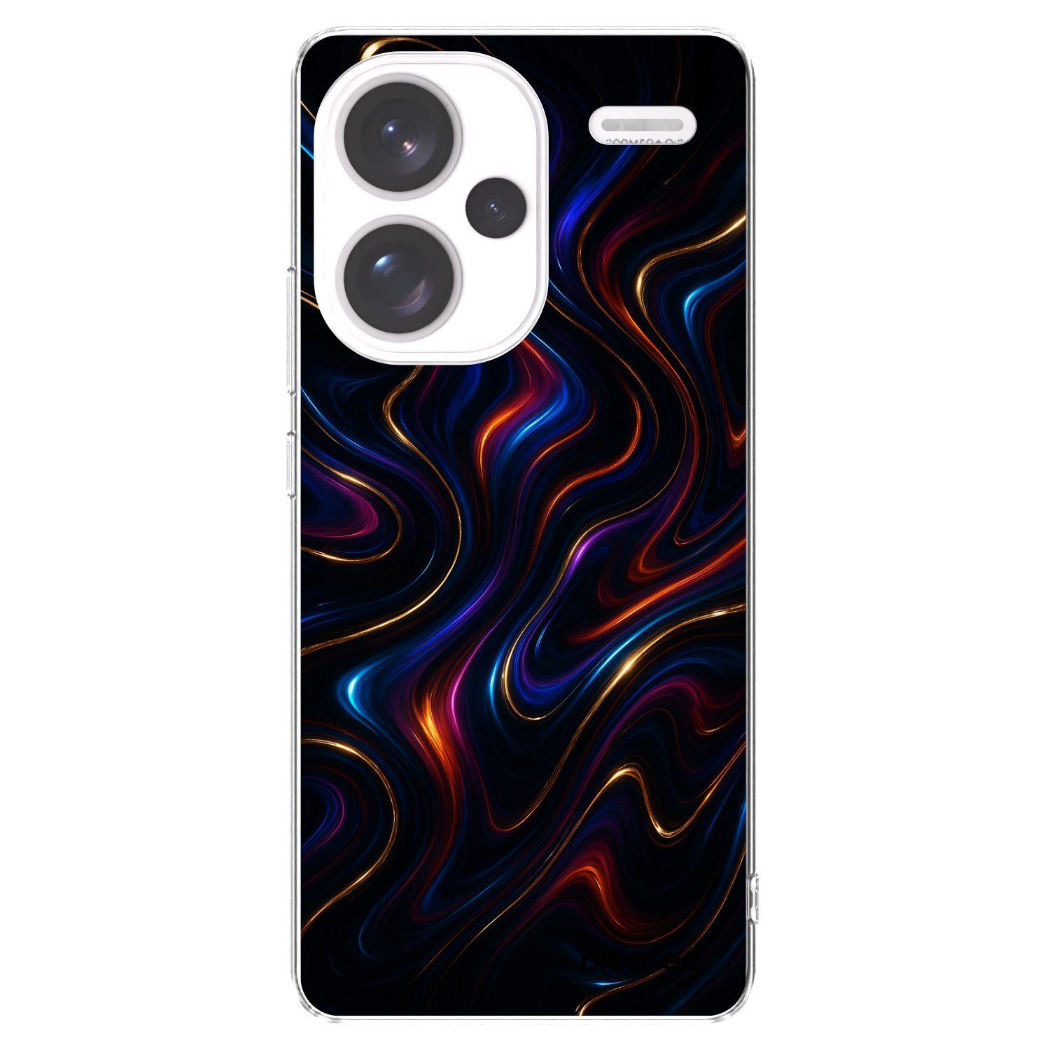 Picasee husă transparentă din silicon pentru Xiaomi Redmi Note 13 Pro+ 5G - Noir