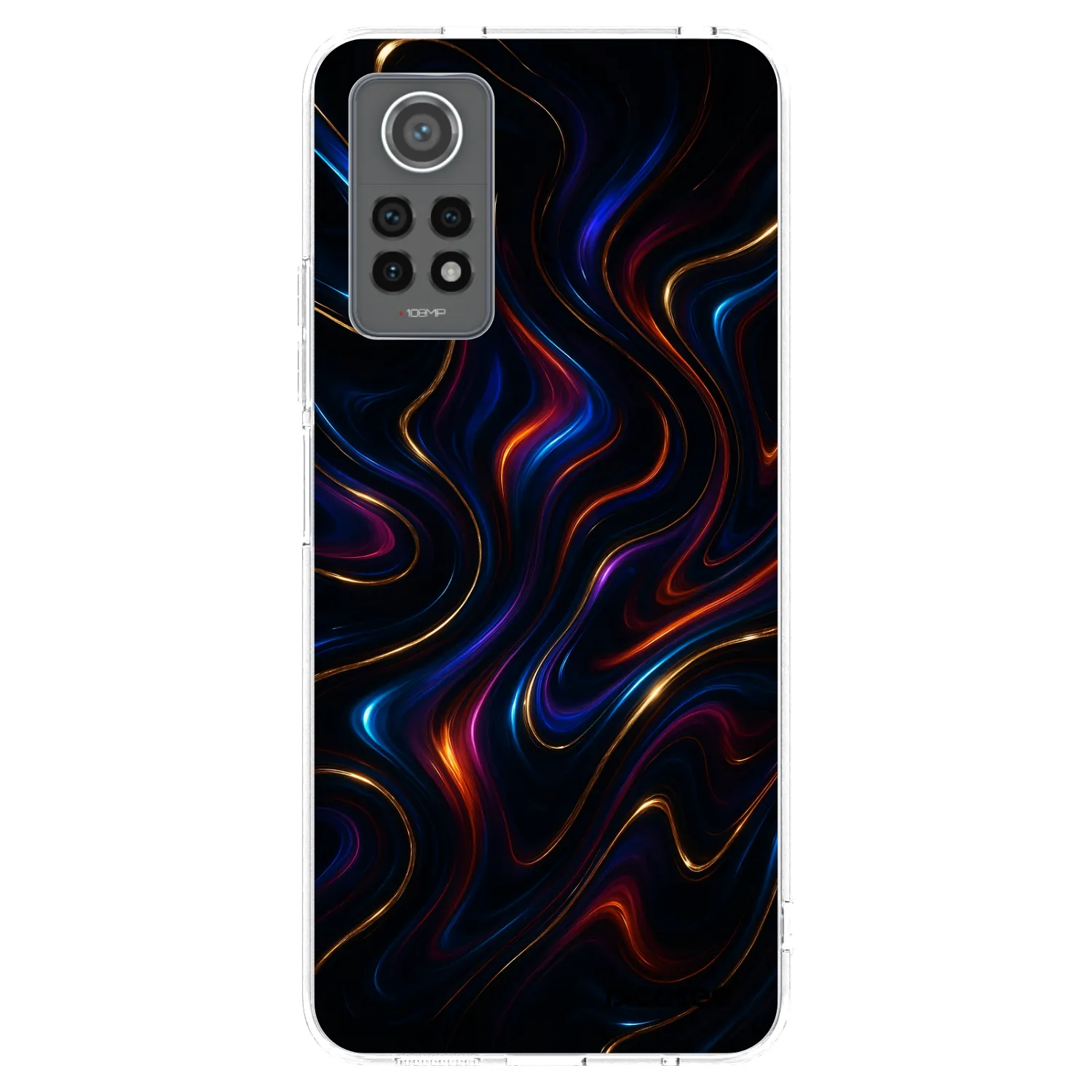 Picasee husă transparentă din silicon pentru Xiaomi Redmi Note 12 Pro 4G - Noir