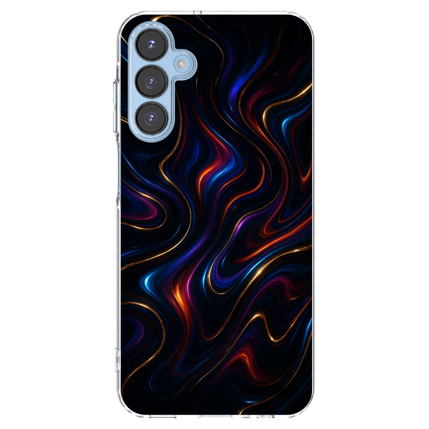 Picasee husă transparentă din silicon pentru Samsung Galaxy A15 A156B 5G - Noir