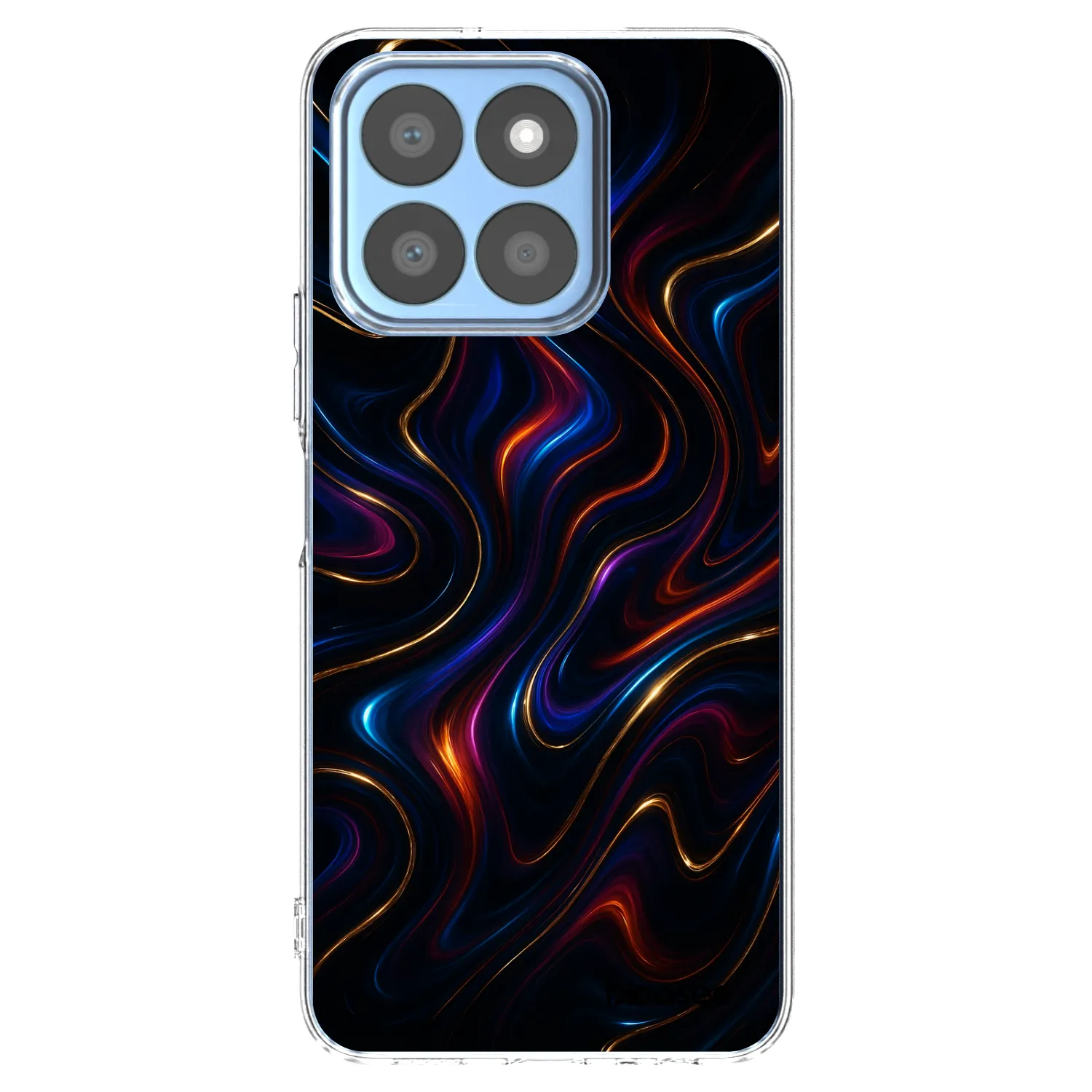 Picasee husă transparentă din silicon pentru Honor X8b - Noir