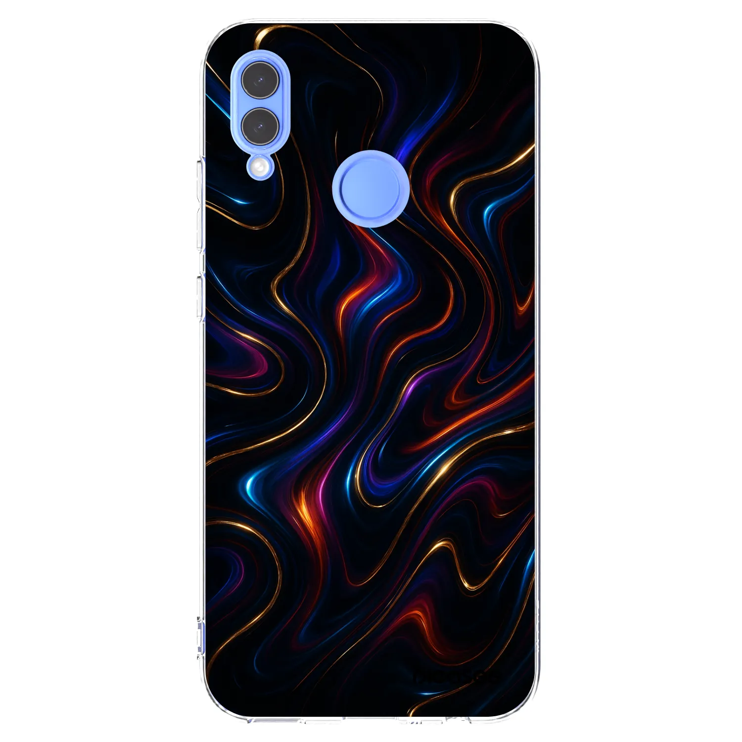 Picasee husă transparentă din silicon pentru Honor 10 Lite - Noir